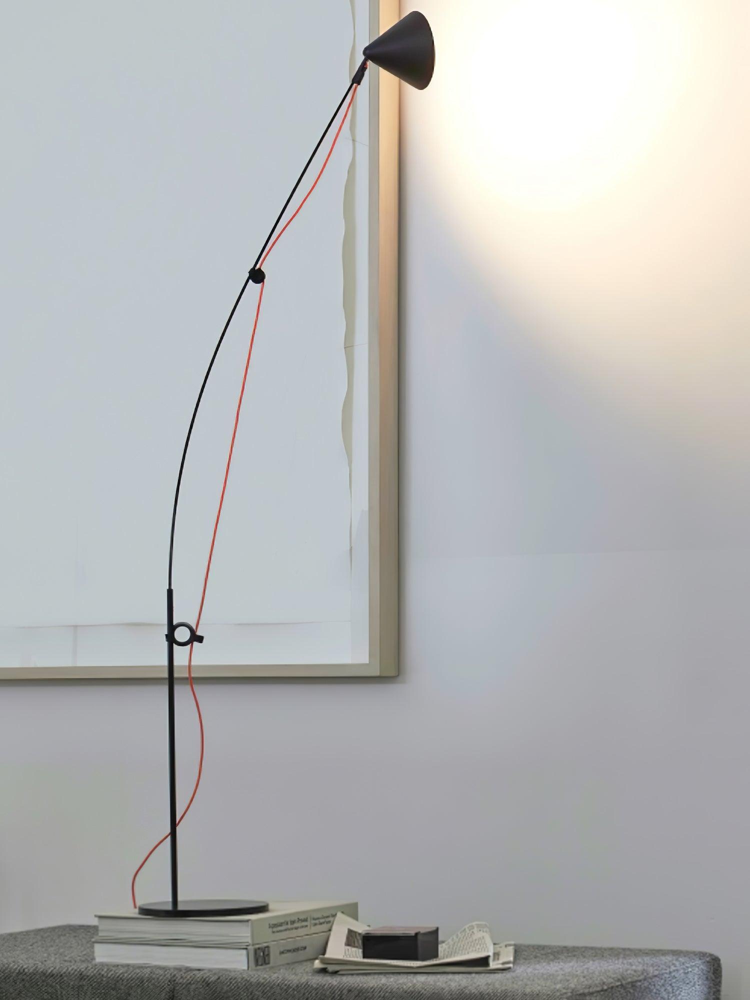 Ensure Black Table Lamp - Modern LED Desk Light for Home Office, Bedroom & Study - Perfect for Reading, Working & Decor