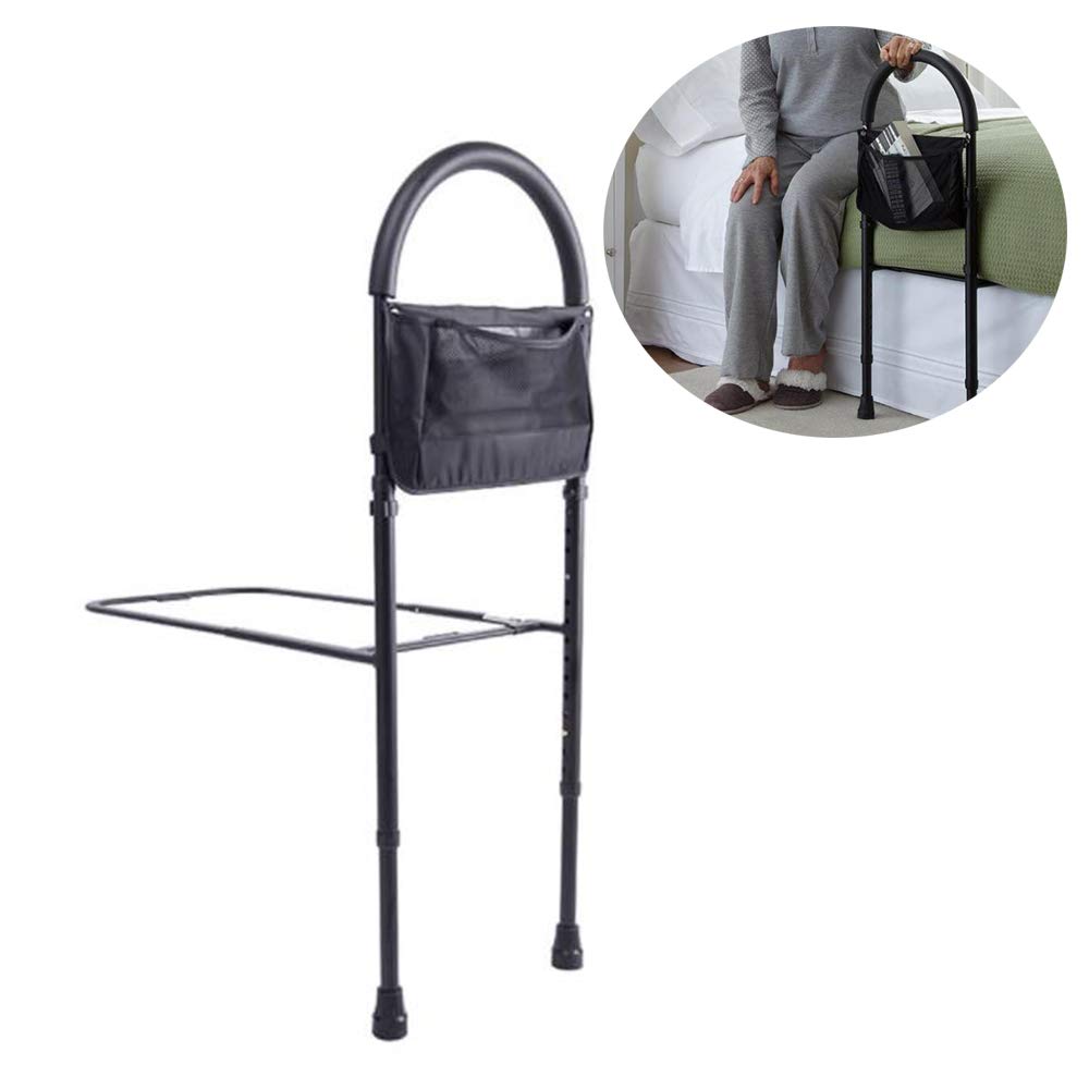 **Anti-Fall Bed Rail Safety Handle for Elderly & Seniors - Adjustable Bedside Guardrail with Sturdy Support - Perfect for Home Care, Hospitals & Assisted Living**