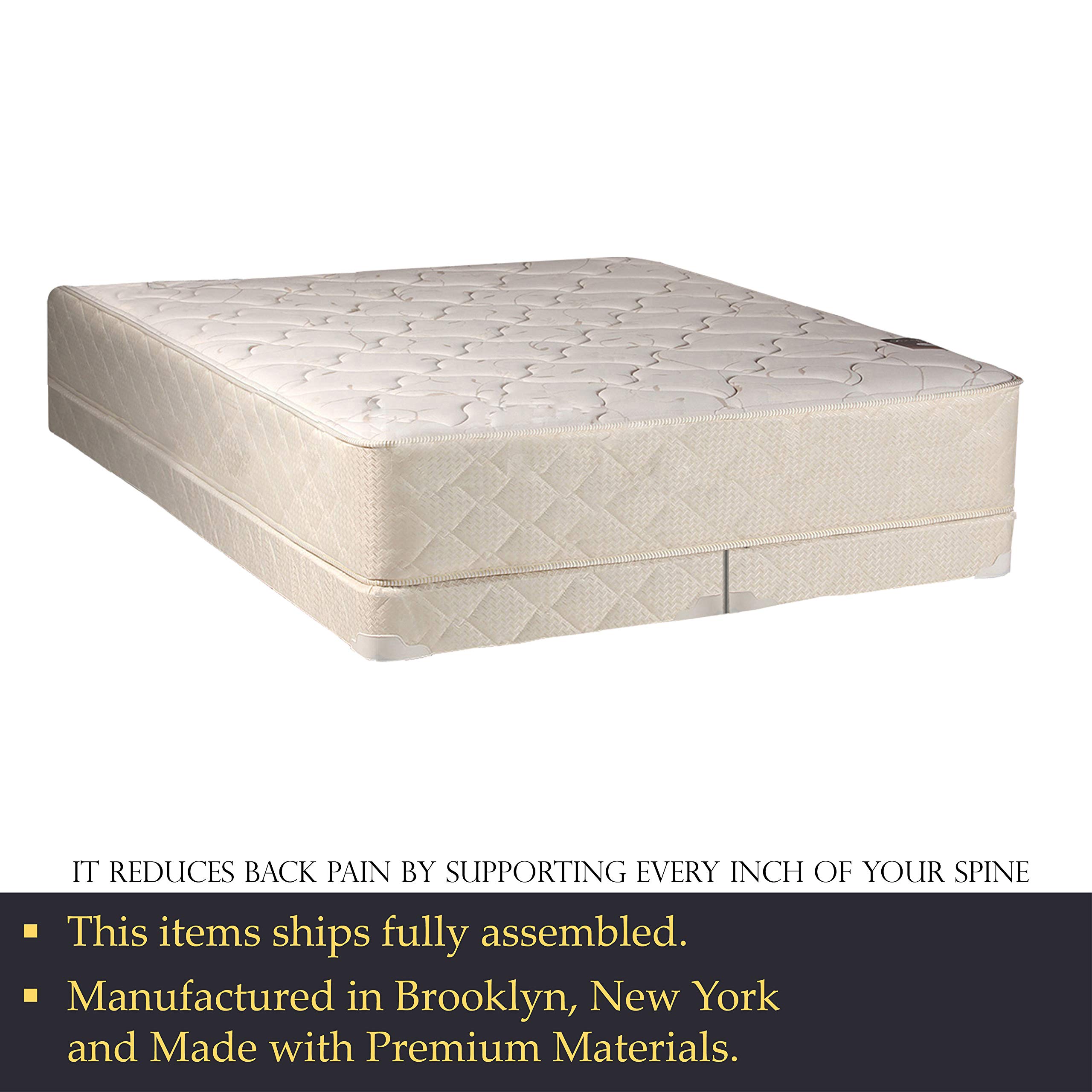 Medium Plush King Mattress - Comfort Rest Collection for Back Pain Relief & Pressure Relief, Perfect for Side Sleepers & Couples, Luxury Bedroom Upgrade