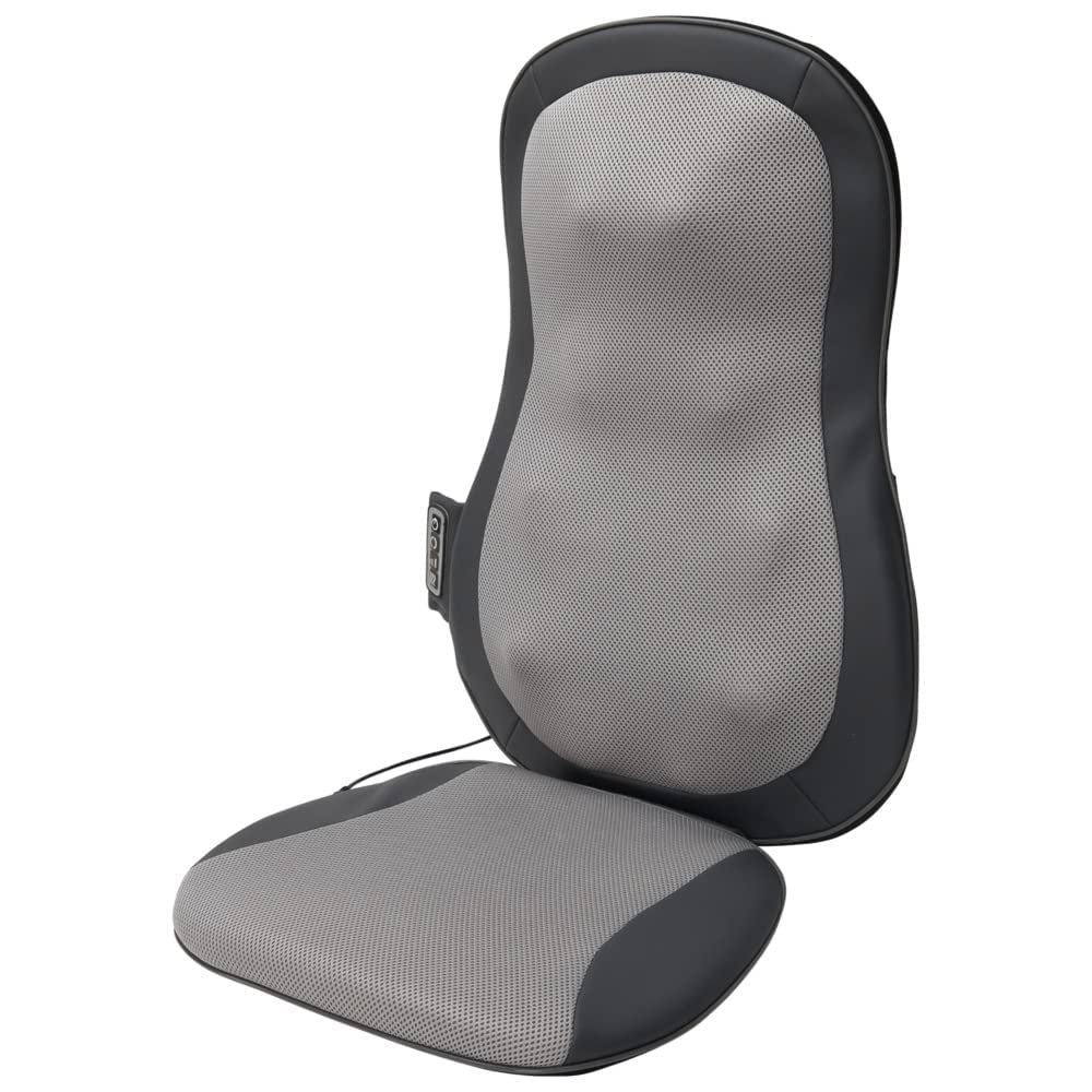 NYCSUOANI Shiatsu Back Massager Cushion with Heat - Portable Car Seat Massage Pad for Neck, Shoulder & Back Pain Relief - Perfect Gift for Women & Men - Use at Home, Office or During Long Drives