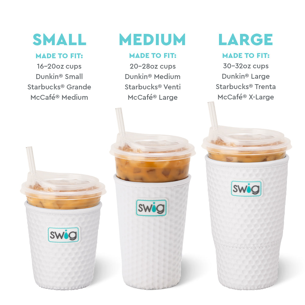 Premium Large Golf Ball Iced Tumbler Cup - Insulated Stainless Steel Drinkware for Golfers, Outdoor Sports & Summer Beverages
