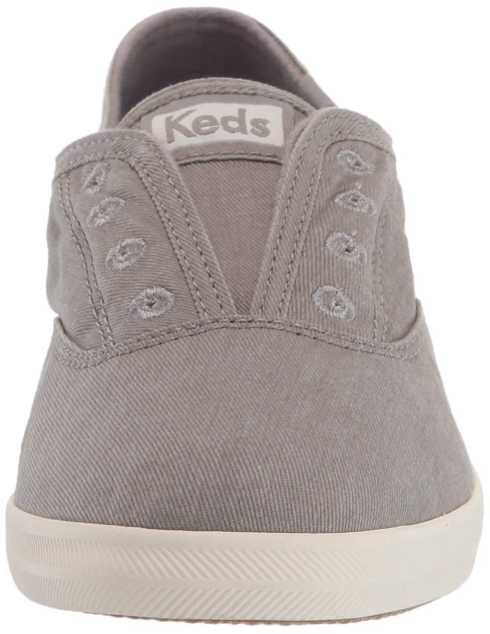 Keds Women's Organic Canvas Slip-On Sneakers - Comfortable Casual Shoes for Walking, Travel & Everyday Wear