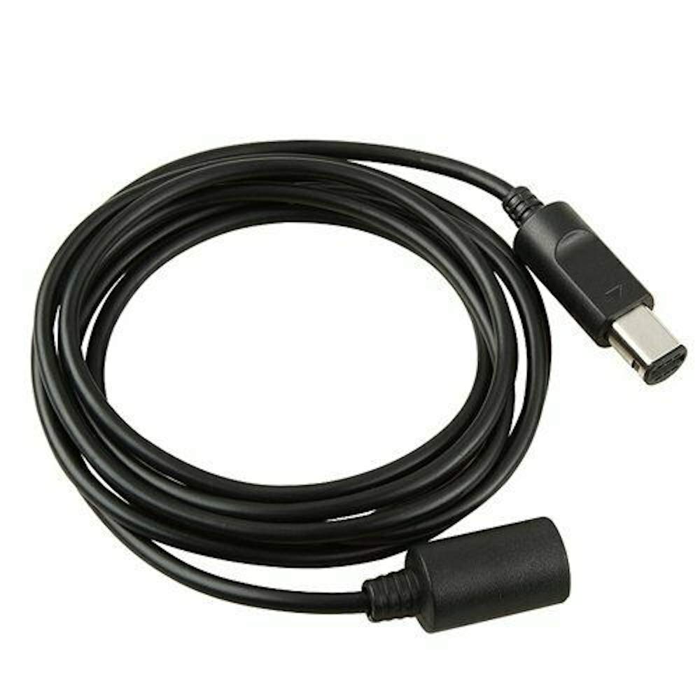 Nintendo GameCube Controller Extension Cable 6ft 2-Pack for Gaming Setup