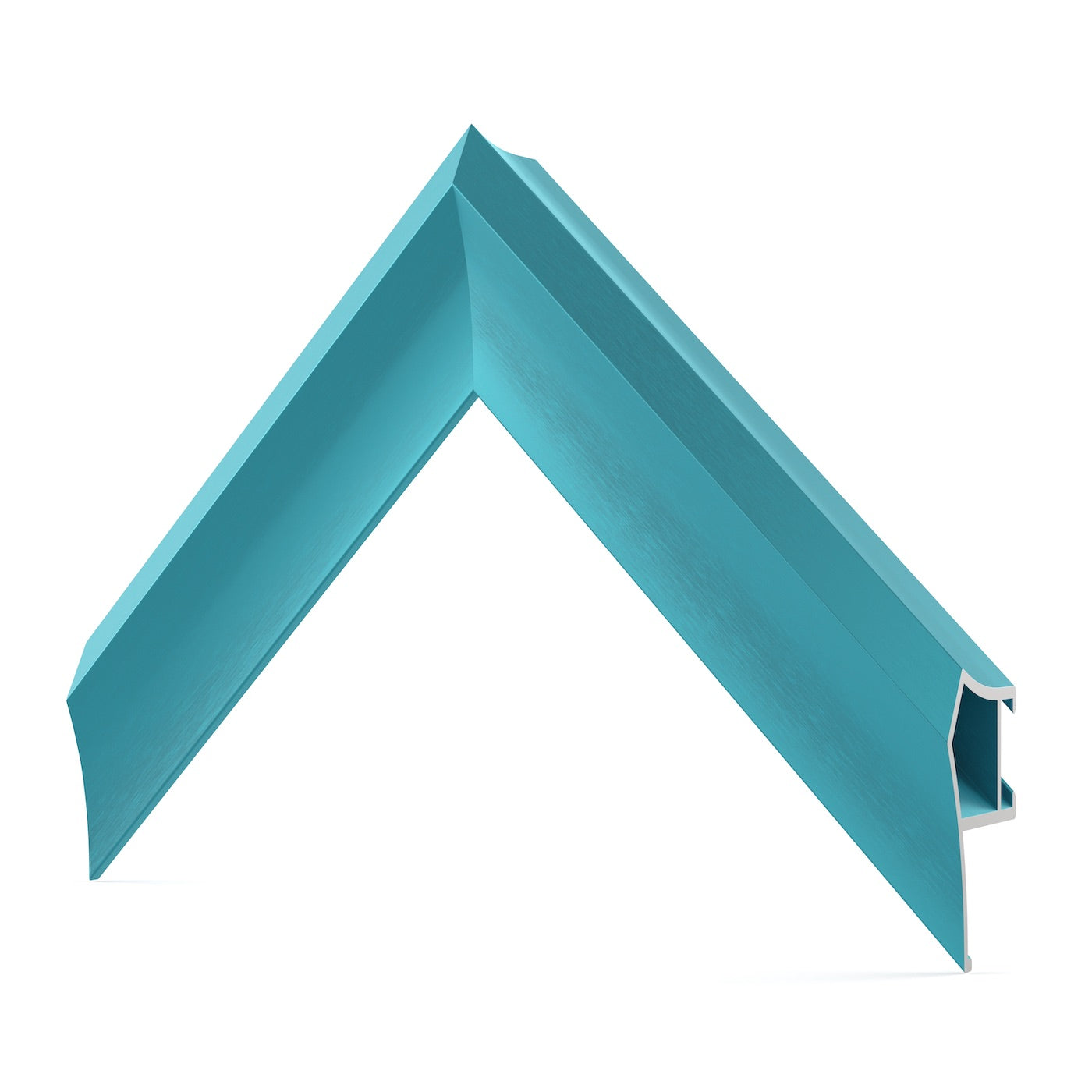 Caribbean Turquoise Alloy Prismatic Samsung Frame Bezel - Premium TV Accessory for Stylish Home Decor & Entertainment Setup