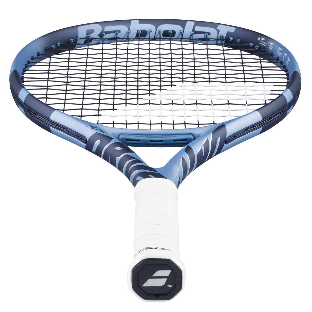 Babolat Pure Drive 107 (Gen 11) Tennis Racket - Lightweight Carbon Fiber Racquet for Power & Control | Perfect for Beginners & Intermediate Players | Court & Training Use