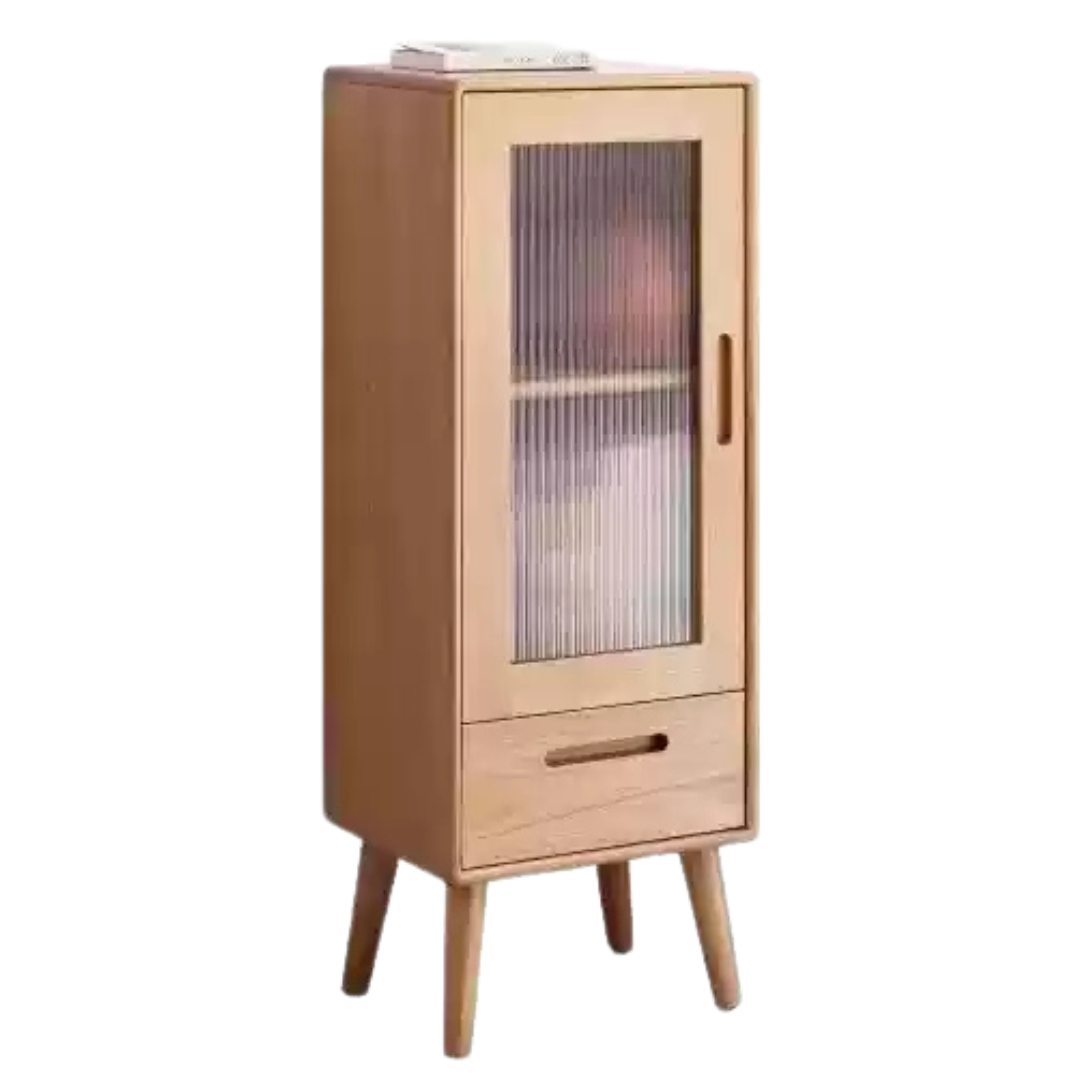 15x12.6x39.4 inch / 38x32x100 сm / Natural Wood Color/ low side cabinet
