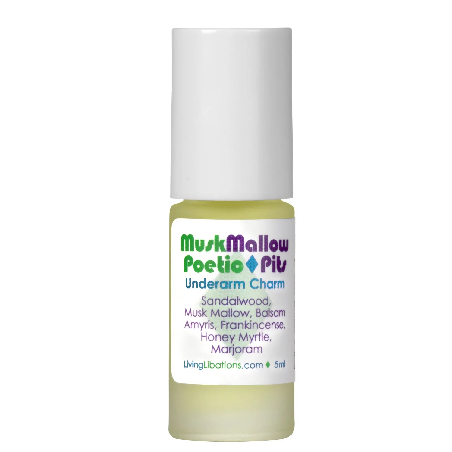 Natural Musk Mallow Deodorant for Women & Men - Organic & Poetic Pits Formula - All-Day Freshness for Workouts, Travel & Daily Use