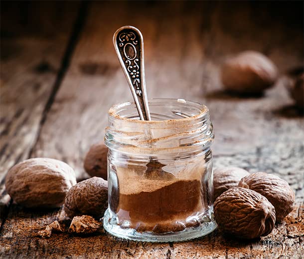Premium Whole Nutmeg, 10 oz | Gluten-Free, Non-GMO | Resealable Bag for Freshness | Perfect for Holiday Cooking, Baking, Pumpkin Pie & Mulled Wine