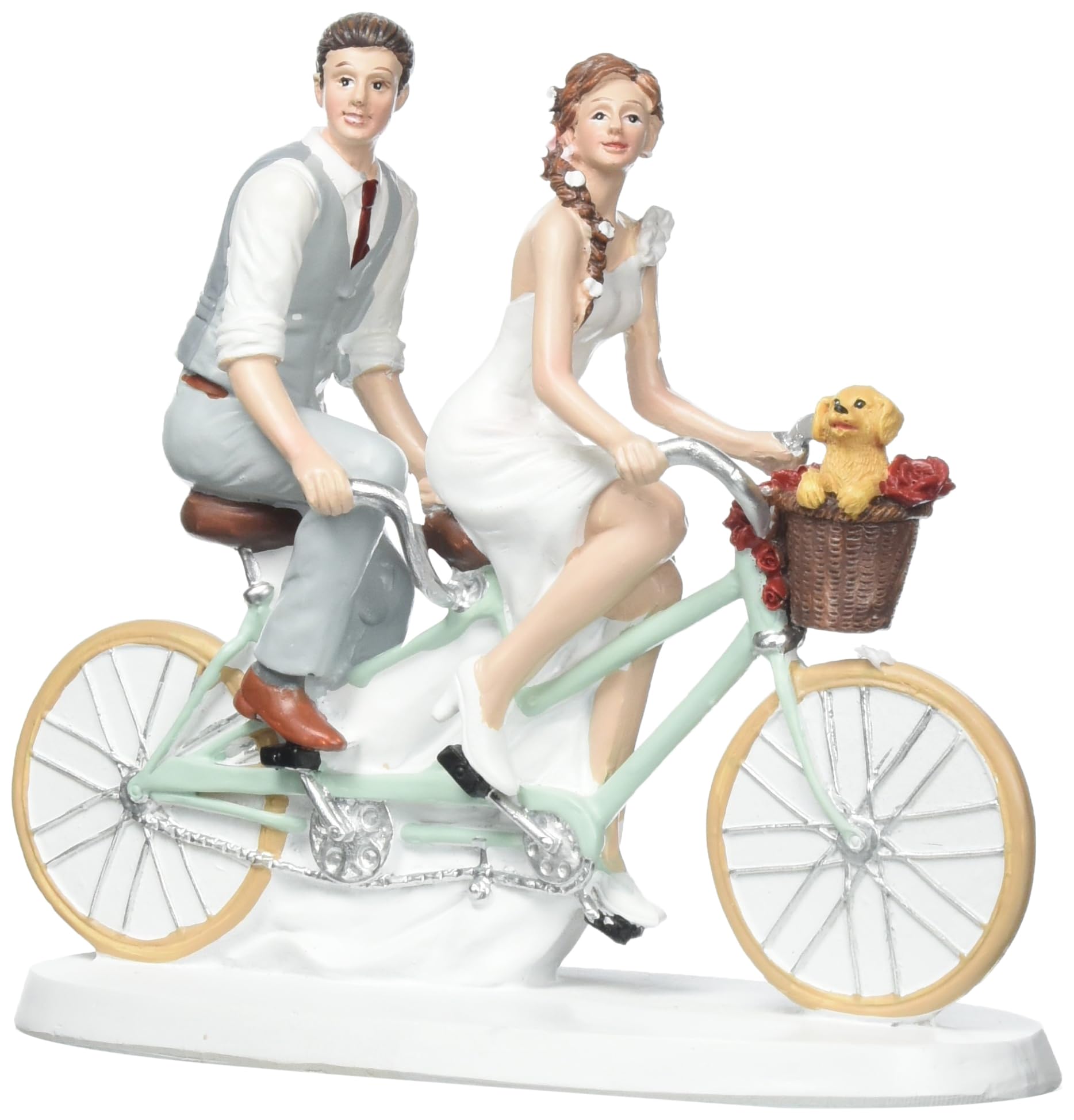 Elegant Wedding Cake Toppers & Decorations - Handmade for Bridal Showers, Anniversary Cakes & Special Occasions