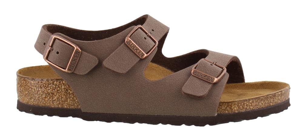 Birkenstock Roma Sandals for Kids - Comfortable Leather Footbed Sandals (Toddler, Little Kid & Big Kid Sizes) | Perfect for Summer, Beach & Outdoor Play