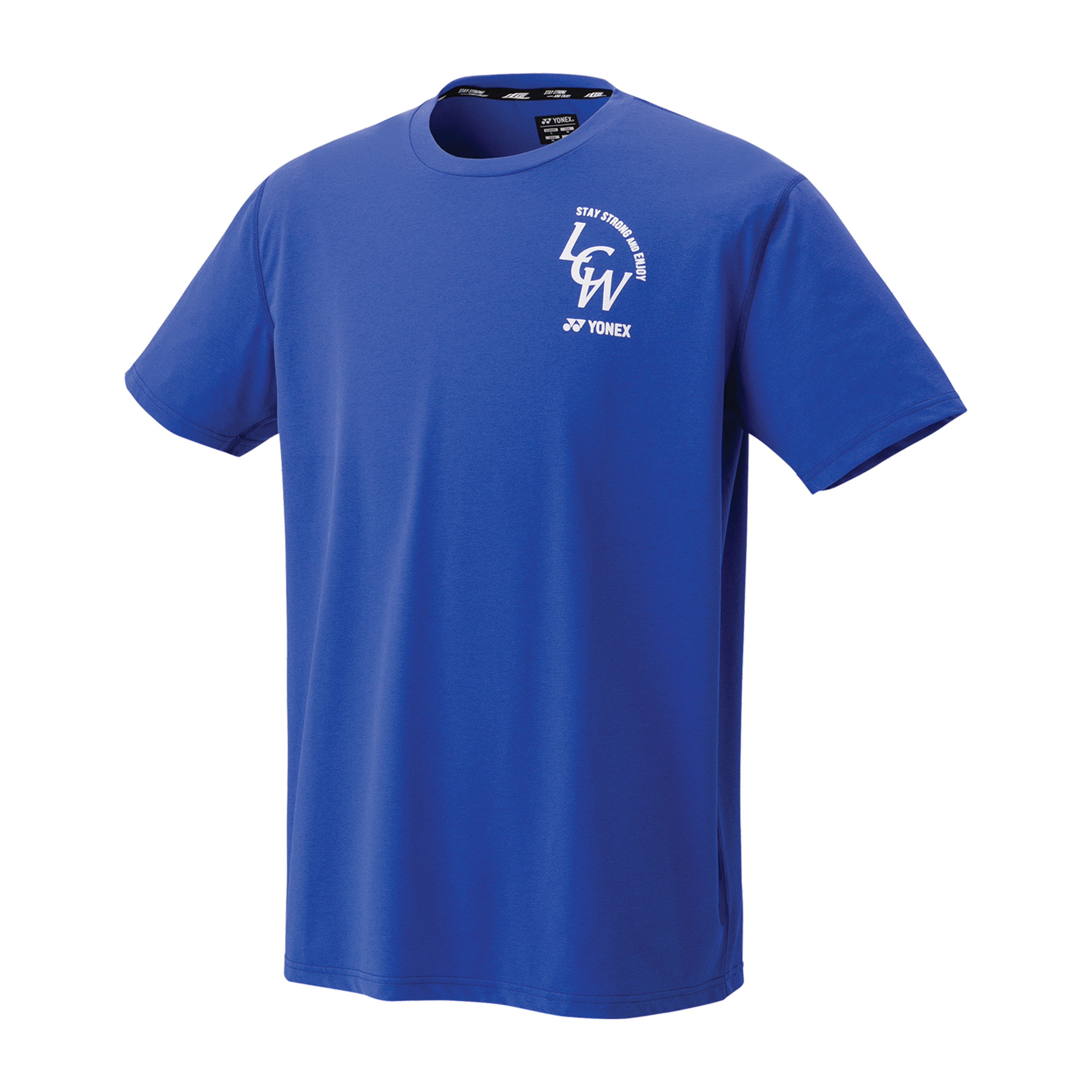 Yonex LCW Badminton Shirts 16749EX Royal Blue - Unisex Performance Badminton Apparel for Men & Women | Ideal for Tournaments, Training & Casual Wear