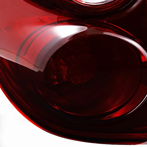 AKKON Dark Red Tail Lights Replacement Pair for Chevy Equinox SUV - Left Driver & Right Passenger Side | Enhances Style & Safety for Night Driving, Car Shows, and Custom Builds