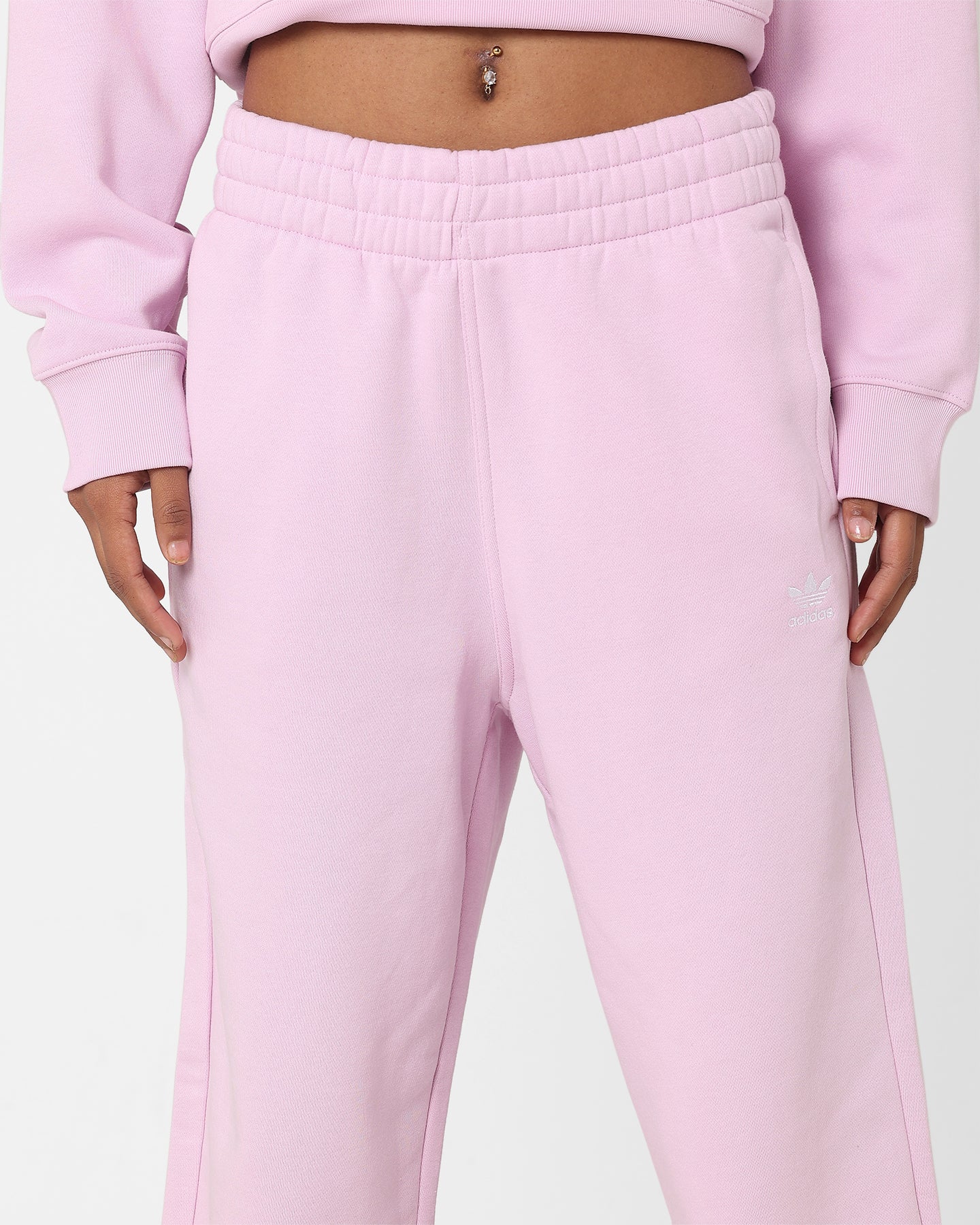 Adidas Women's Essentials Fleece Jogger Pants - Soft Comfortable Lounge Sweatpants for Running, Yoga & Casual Wear