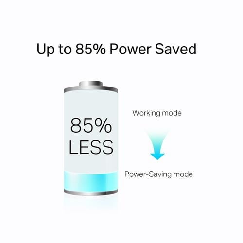 1000Mbps Powerline Adapter Kit with Built-in Outlet - High-Speed Ethernet Connection for Home Office, Gaming & Streaming