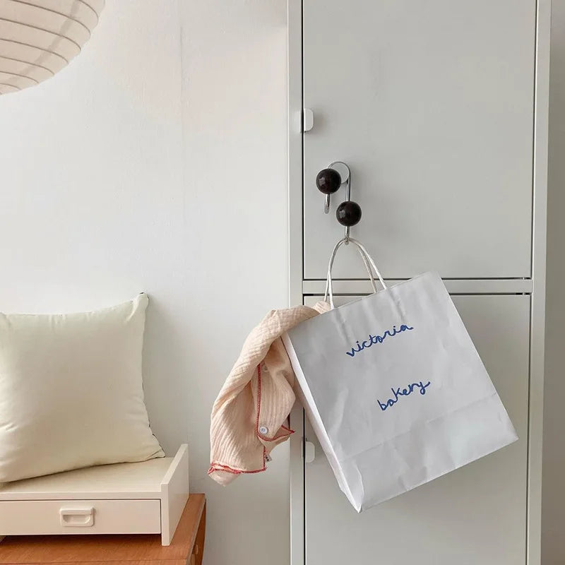Eames Dot Magnetic Hooks - Strong Neodymium Wall Hooks for Kitchen, Bathroom, Office - Space Saving Organizer for Keys, Towels, Utensils & More
