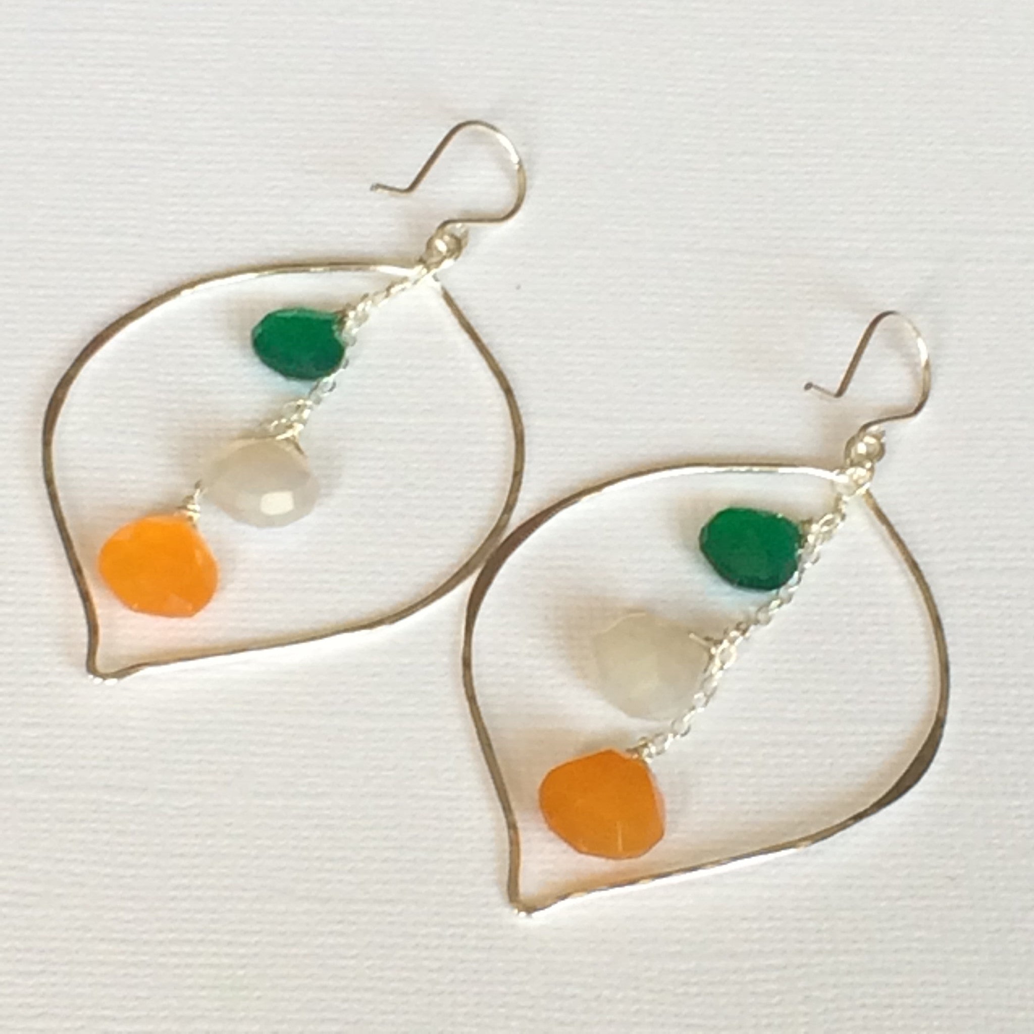Yuri Elegant Dangle Earrings (E182) - Perfect for Parties, Weddings & Special Occasions