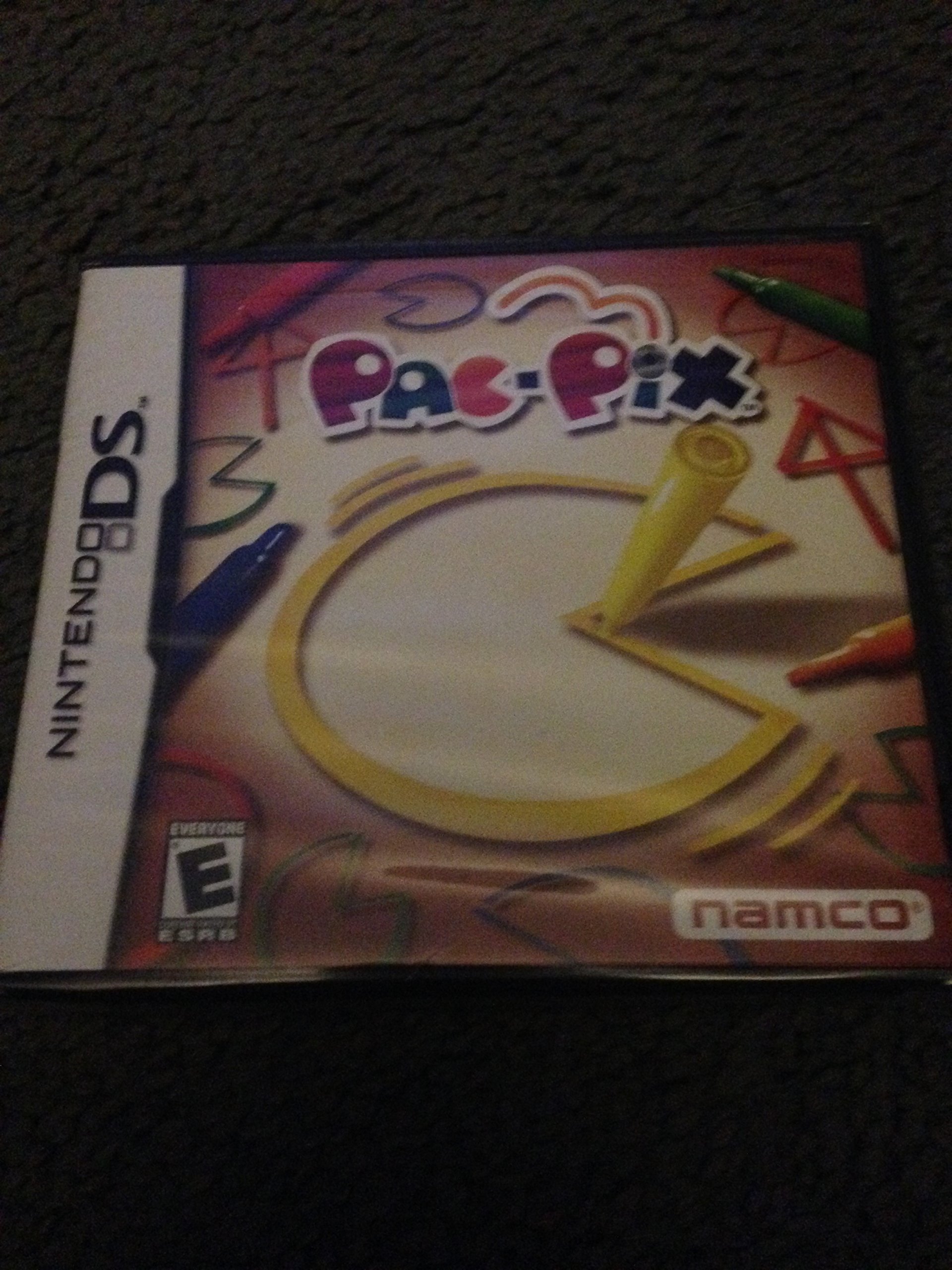 Refurbished Pac Pix Game for Nintendo DS - Classic Arcade Action & Fun for Kids and Adults - Perfect for Travel, Parties, and Family Game Nights