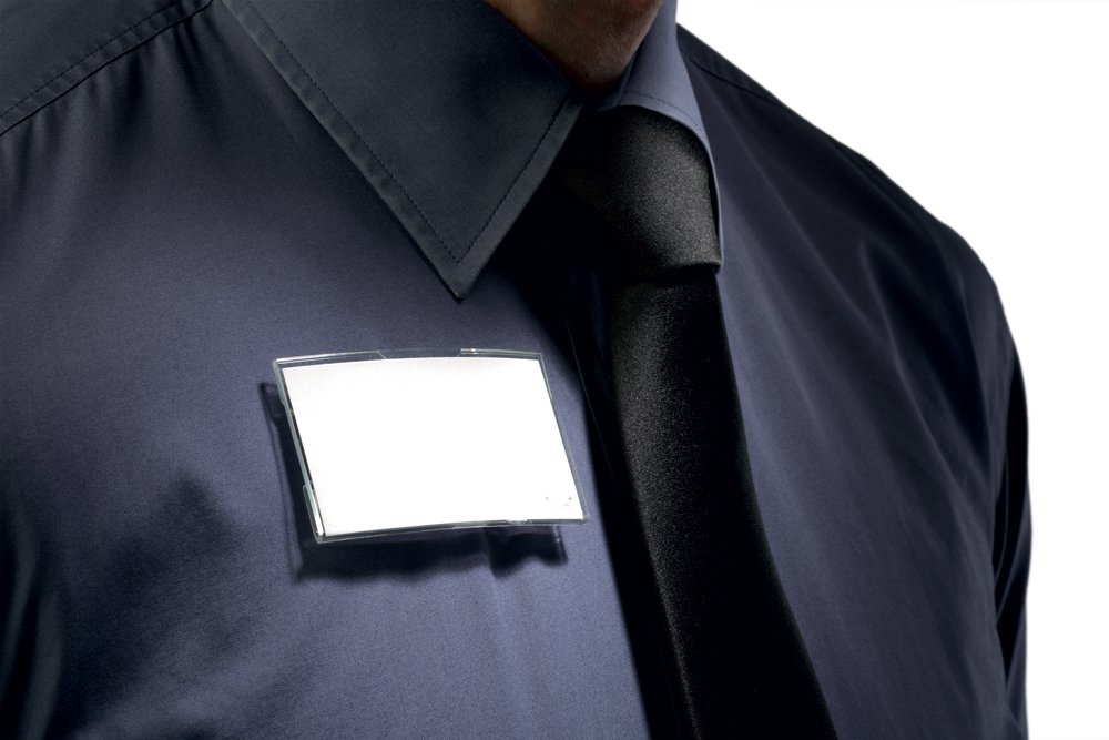 DURABLE Premium Magnetic Name Badge - 1-9/16