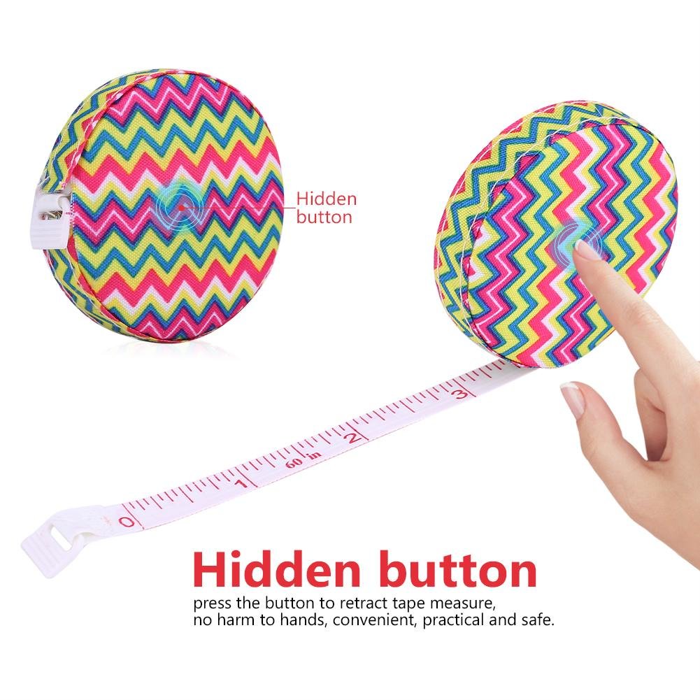 **Precision Tape Measure for Body Fitness, Tailoring & Sewing - Accurate Body Measurement Tool for Craft & Cloth (Pattern #1) - Perfect for DIY, Weight Loss Tracking & Fashion Design**