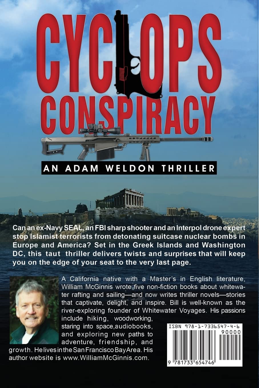Cyclops Conspiracy - Adam Weldon Thriller by William McGinnis | Action Mystery Novel