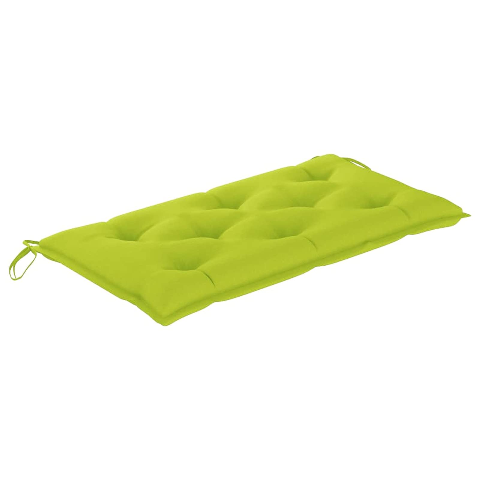 Tidyard Swing Chair Cushion - 39.4x19.7 Inch Outdoor Garden Hammock Seat & Back Cushion - Waterproof Fabric, Soft Comfort for Patio, Porch, Deck - Bright Green (100x50cm) - Perfect for Relaxing, Reading & Sunbathing