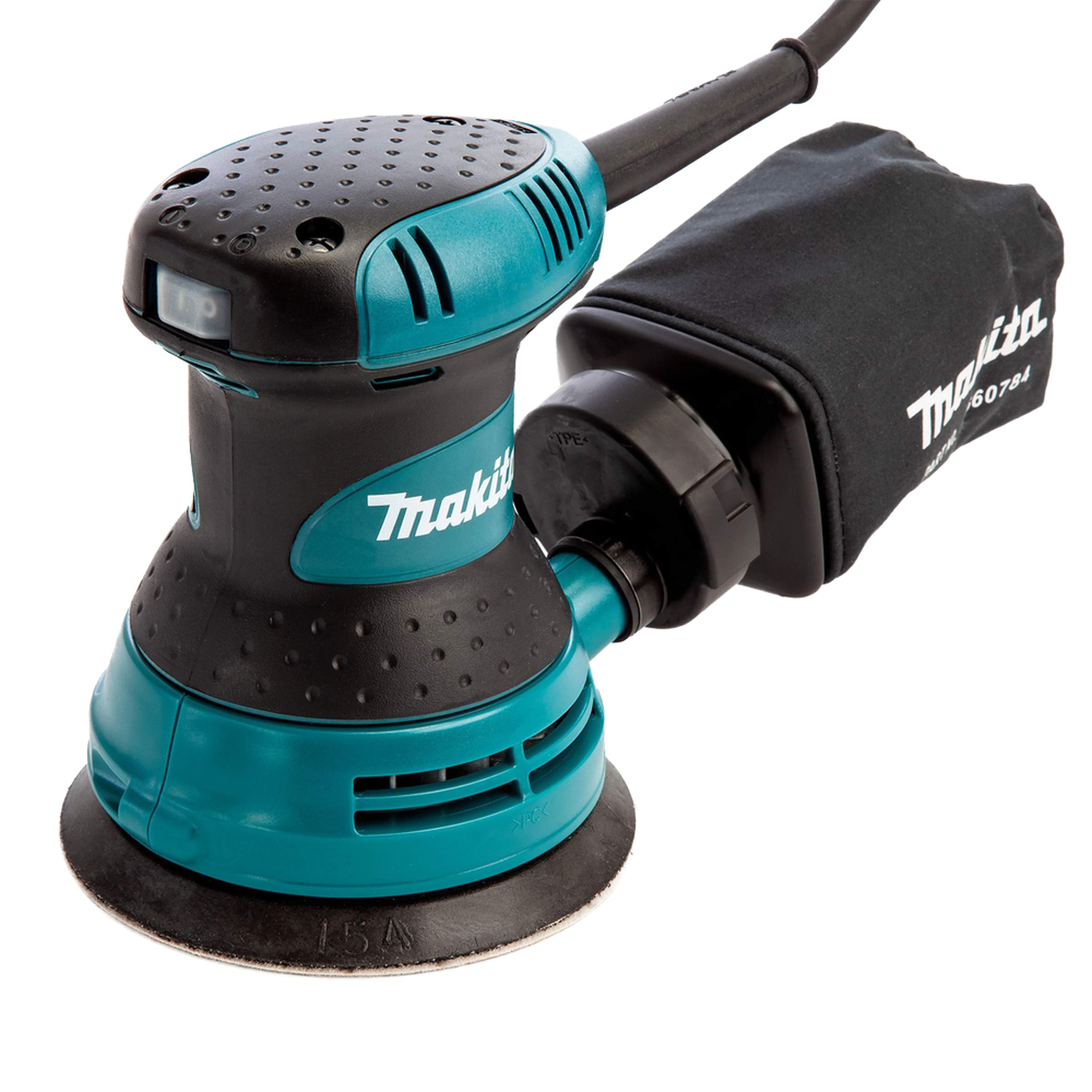 Makita BO5030 5-Inch Random Orbital Sander - Professional Woodworking Tool for Sanding & Finishing | Perfect for DIY Projects, Furniture Refinishing & Surface Preparation