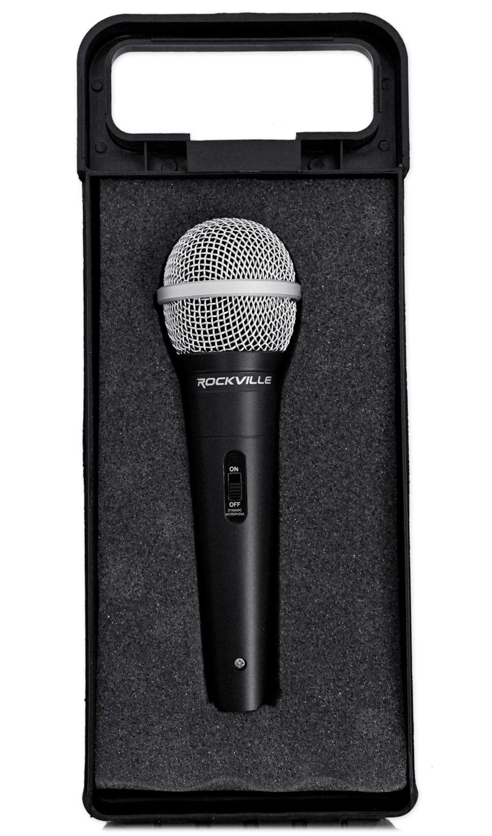 Rockville RMC-XLR Professional Metal Handheld Wired Microphone with XLR Cable - 3 Pack Bundle for Live Performances, Studio Recording & Karaoke
