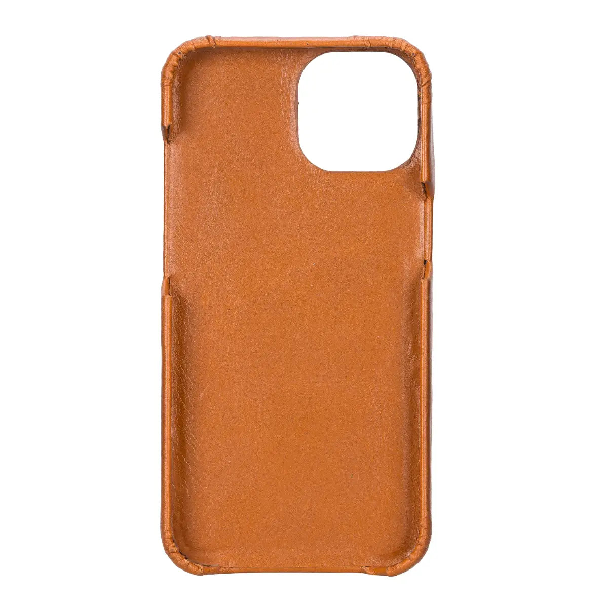 Premium Burnished Tan Leather Wallet Case for iPhone 14 - RFID Blocking & Card Slots - Perfect for Everyday Use, Travel & Business (iPhone 14 Case)
