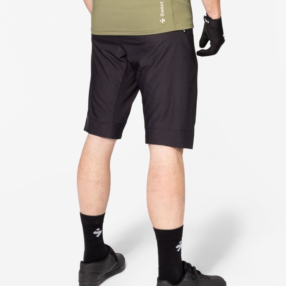 Hunter II Quick-Dry Athletic Shorts for Men - Lightweight, Breathable & Comfortable Black Workout Shorts - Perfect for Running, Gym & Outdoor Activities