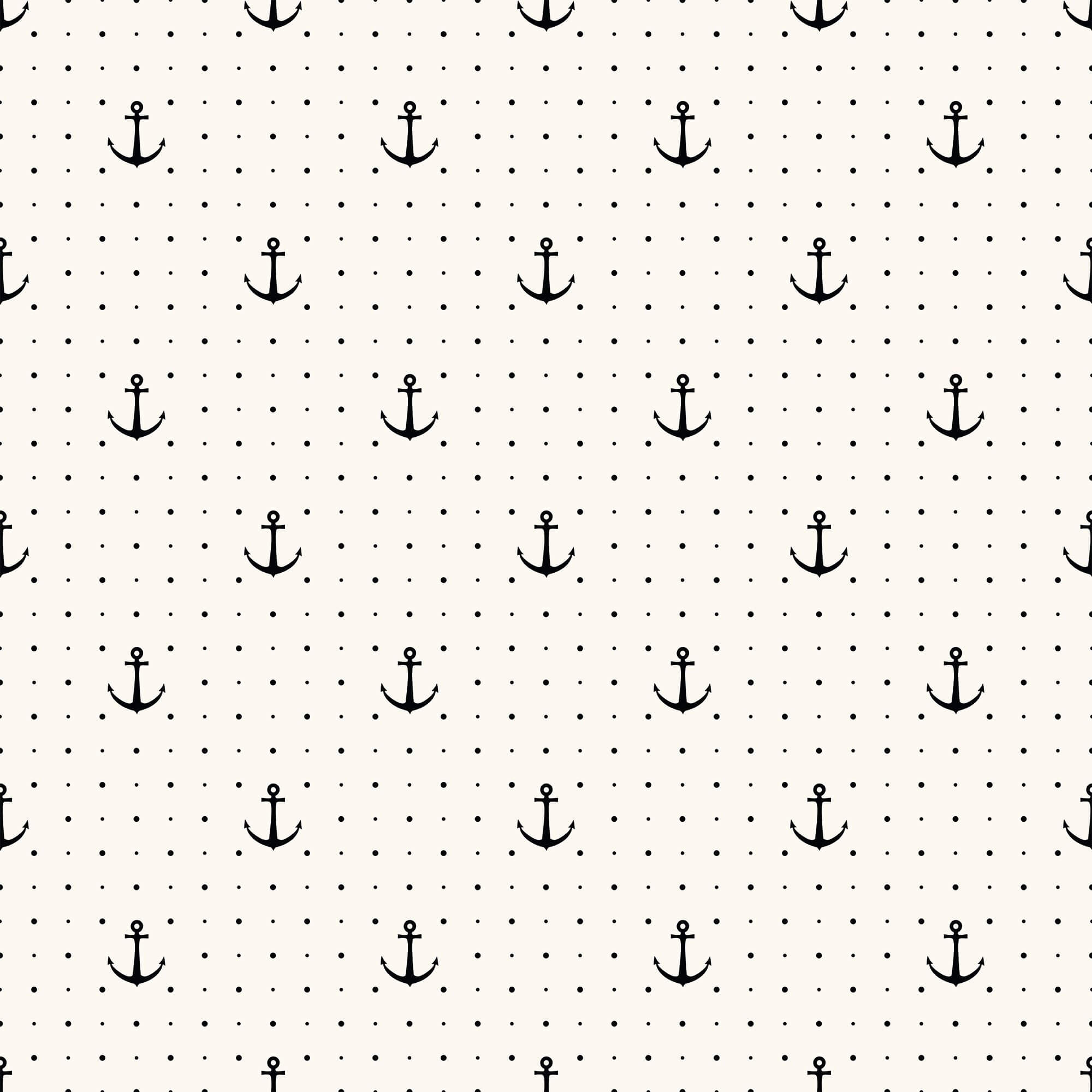 White and Black Geometric Nautical Peel and Stick Removable Wallpaper 9801 - Self-Adhesive Decorative Wall Covering for Bedroom, Living Room, Nursery & Office Decor