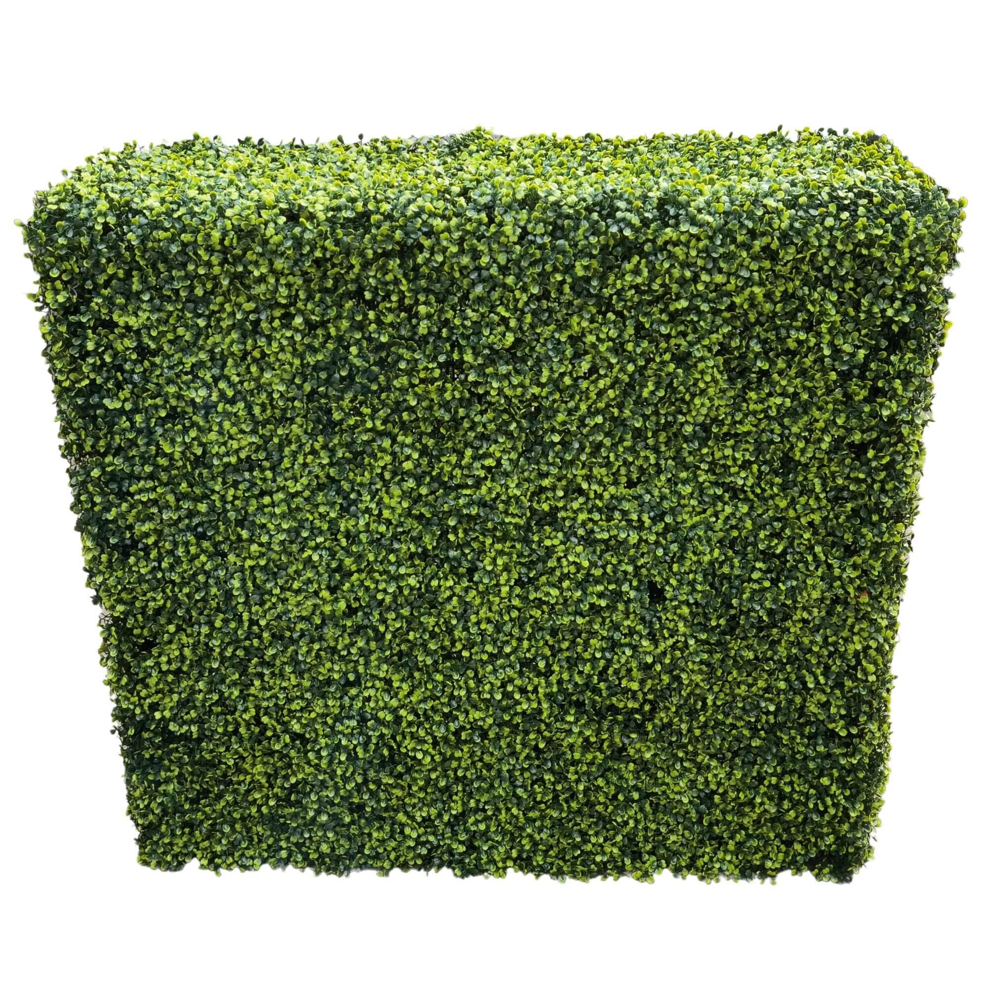 Premium UV Resistant Artificial Boxwood Hedge Panel - 75cm x 75cm - Perfect for Garden Privacy, Balcony Decor & Outdoor Landscaping
