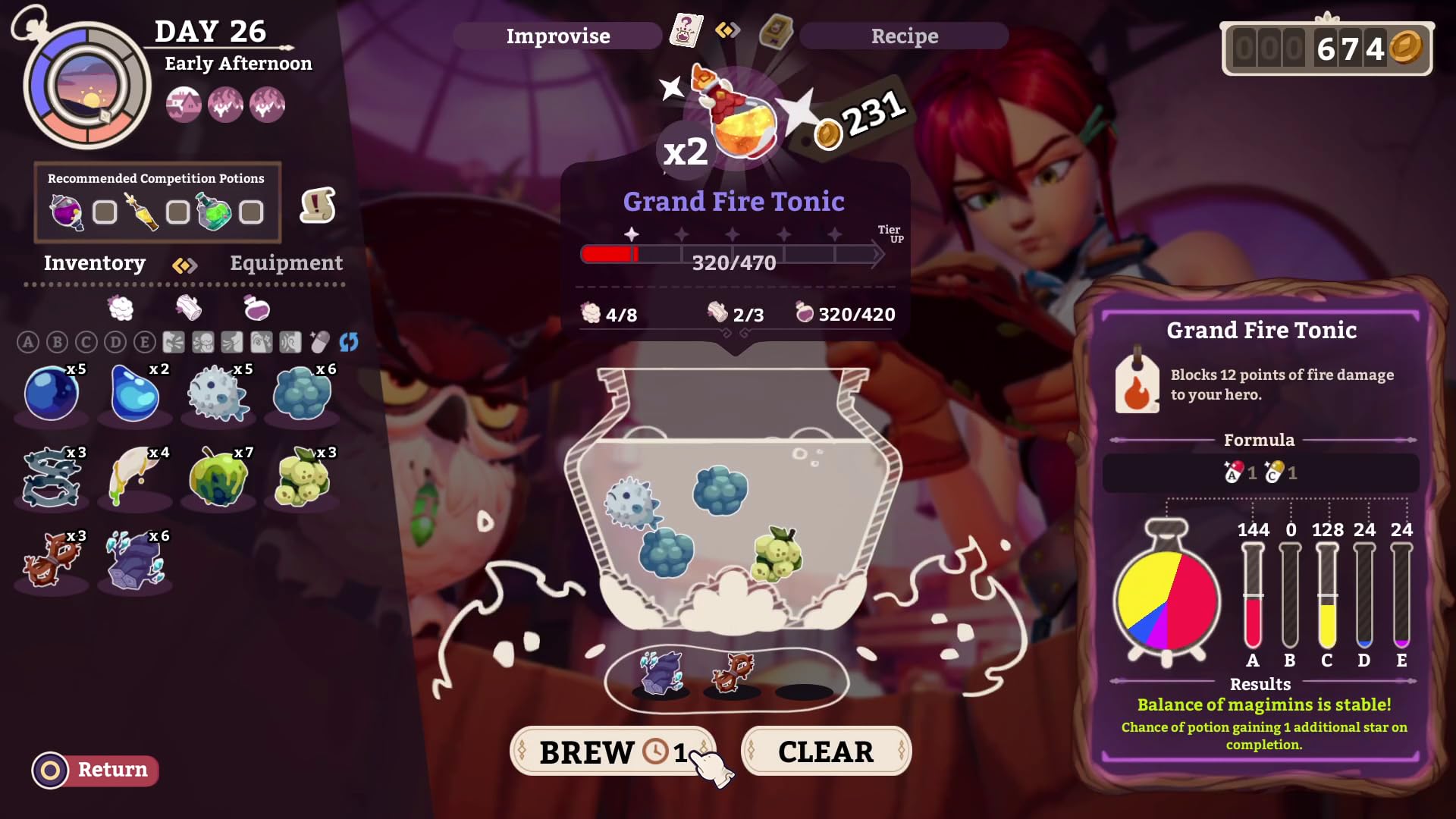 Potionomics: Masterwork Edition - PS5 Game | Brew Potions, Manage Shop & Build Relationships | Perfect for Fantasy RPG Fans & Strategy Gamers