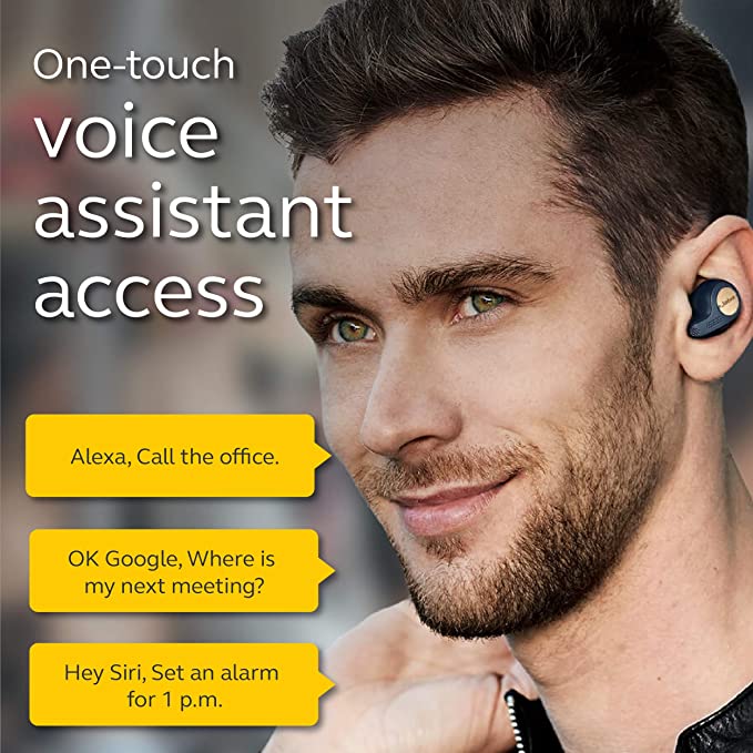 Jabra Elite Active 65t True Wireless Bluetooth Earbuds - Noise Cancelling, Sweatproof, Secure Fit for Running, Gym & Workouts - Perfect for Sports, Commuting & Travel