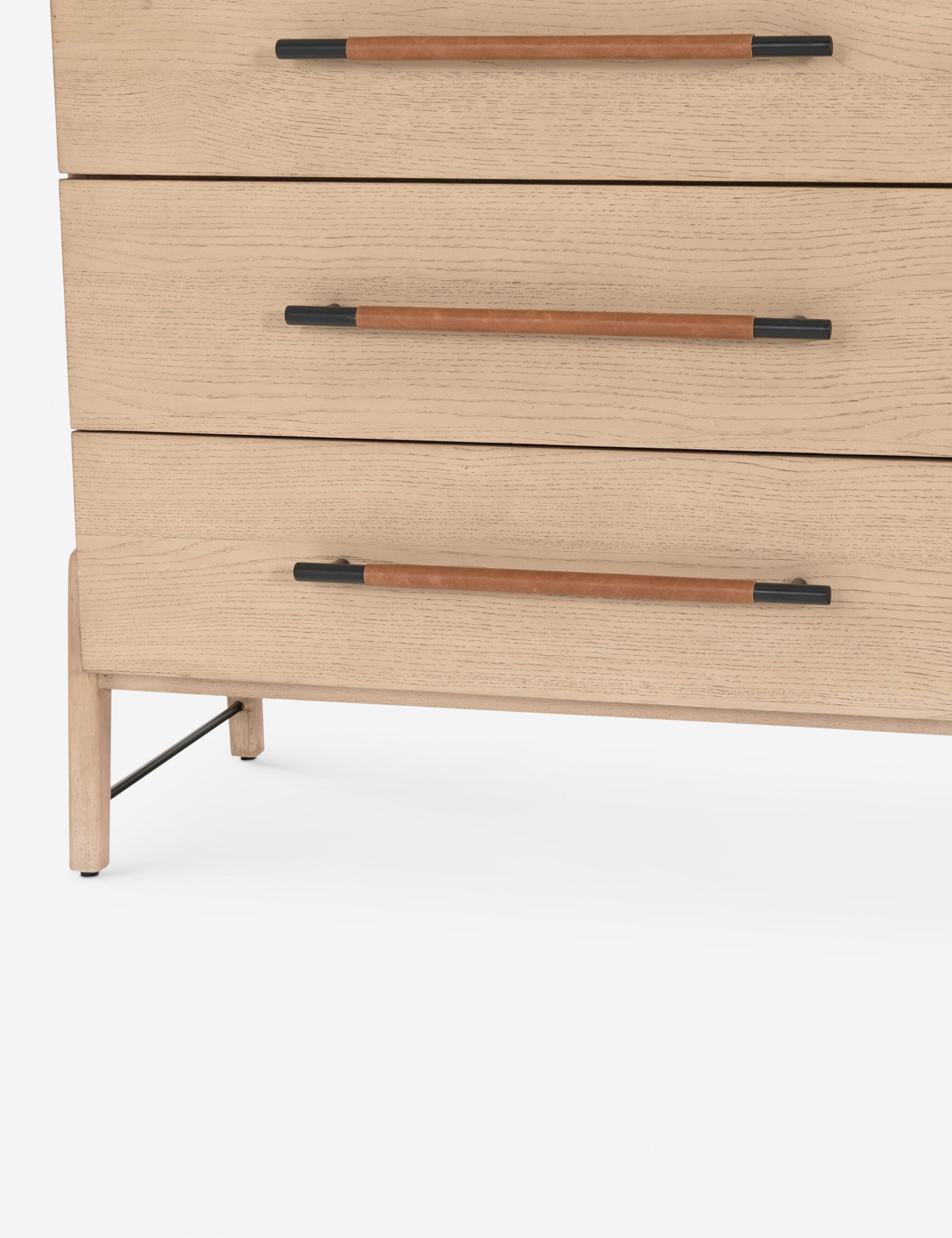 Avalon Tall 6-Drawer Dresser - Modern Wooden Chest of Drawers for Bedroom Storage & Organization - Perfect for Master Bedroom, Guest Room or Nursery