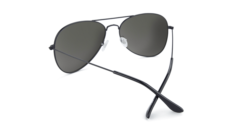 Mile Highs Black Smoke Sunglasses - Polarized UV Protection for Men & Women - Perfect for Driving, Running, and Outdoor Activities