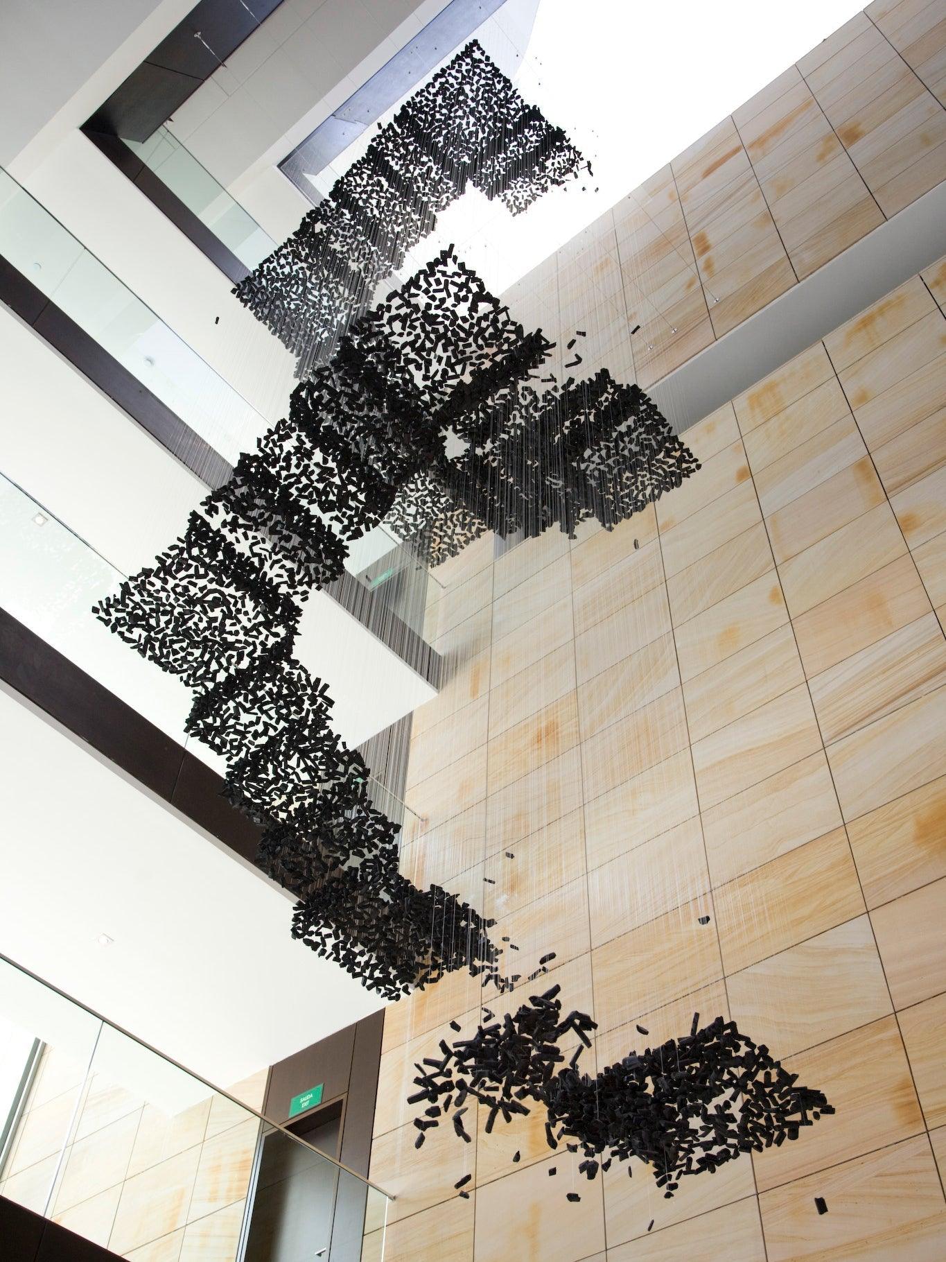 Stylish Charcoal Chandeliers - Modern S to Z Size Range for Dining Room & Bedroom Lighting Decor