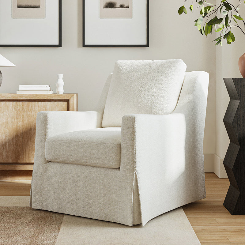 Stanley Swivel Chair Slipcover - Stretchable Furniture Protector for Office & Living Room - Easy Washable Chair Cover for Home Decor & Pet Protection