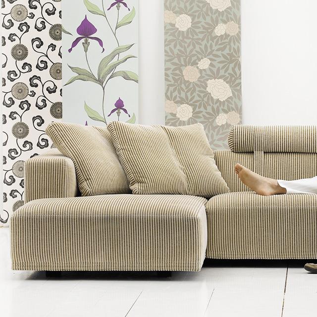 Baseline Sofa Sectional - Modern L-Shaped Couch for Living Room, Comfortable Fabric Sectional Sofa with Reversible Chaise | Perfect for Small Spaces, Apartments & Family Gatherings
