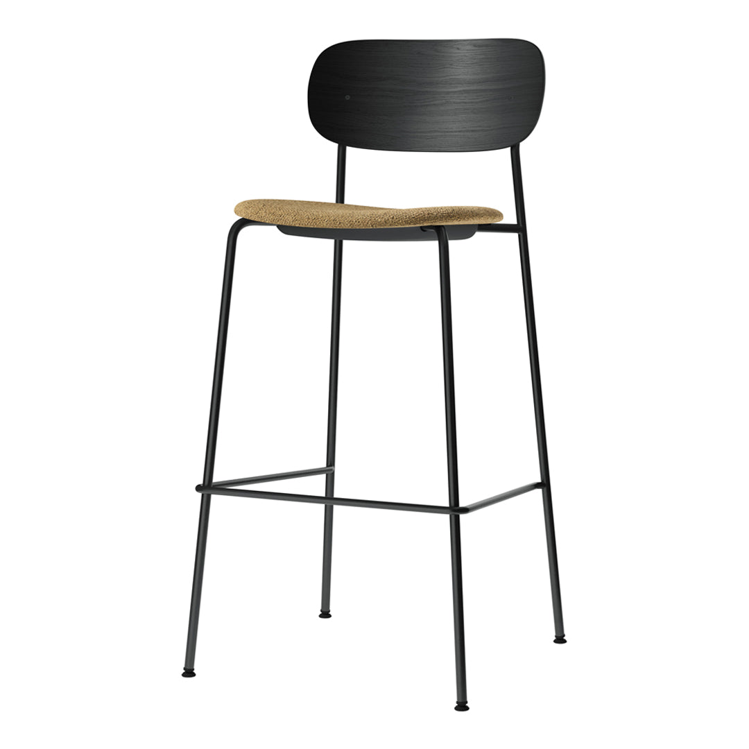 Co Bar Chair with Upholstered Seat - Modern Counter Height Stool for Kitchen Island, Bar, and Dining Room - Comfortable & Stylish Seating Solution