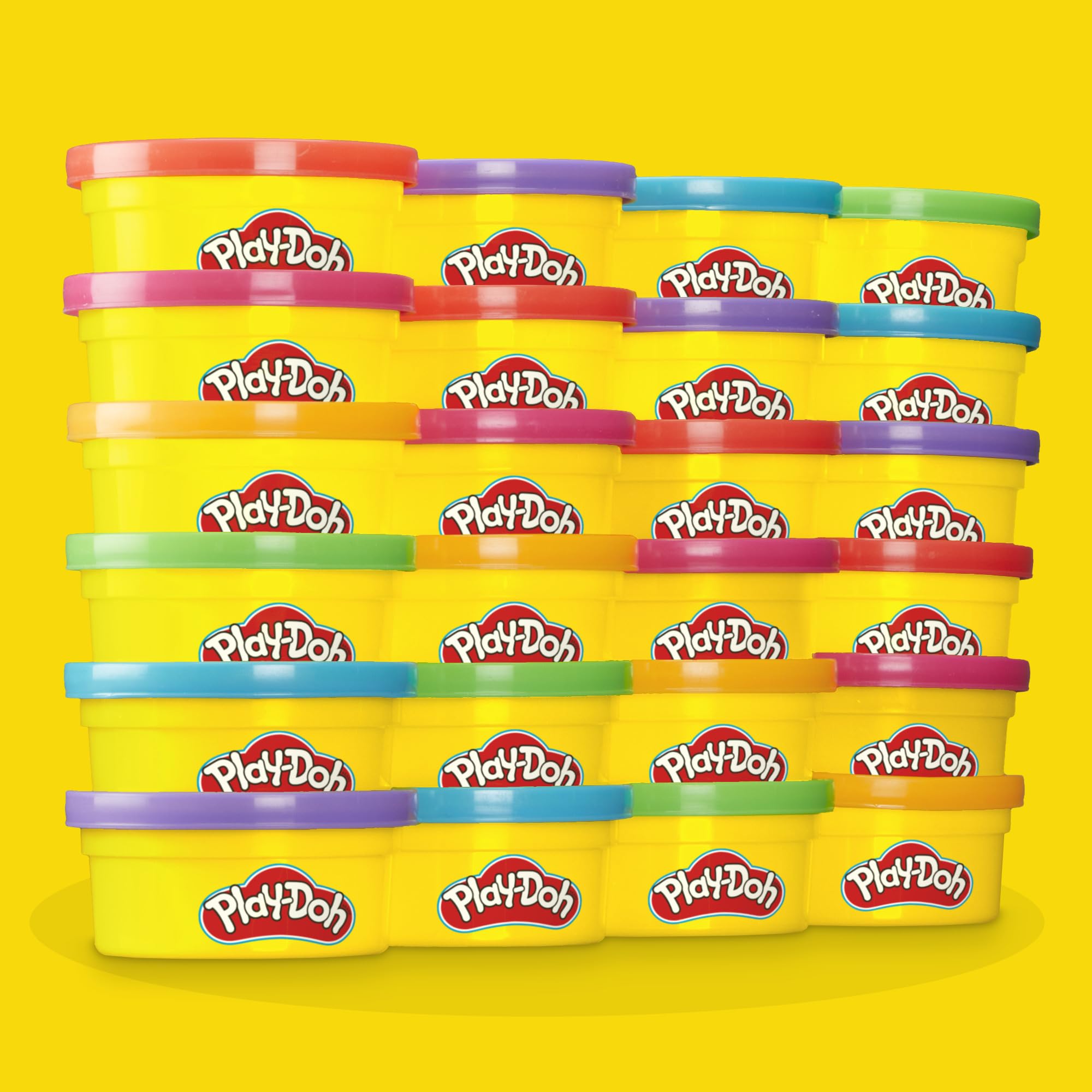 Play-Doh Party Favor Pack - Bulk 24 Pack of Non-Toxic Modeling Compound with Fun Cutters | Perfect for Kids Birthday Parties, Classroom Rewards & Goodie Bag Fillers | Safe Creative Play for Children Ages 3+ (Amazon Exclusive)