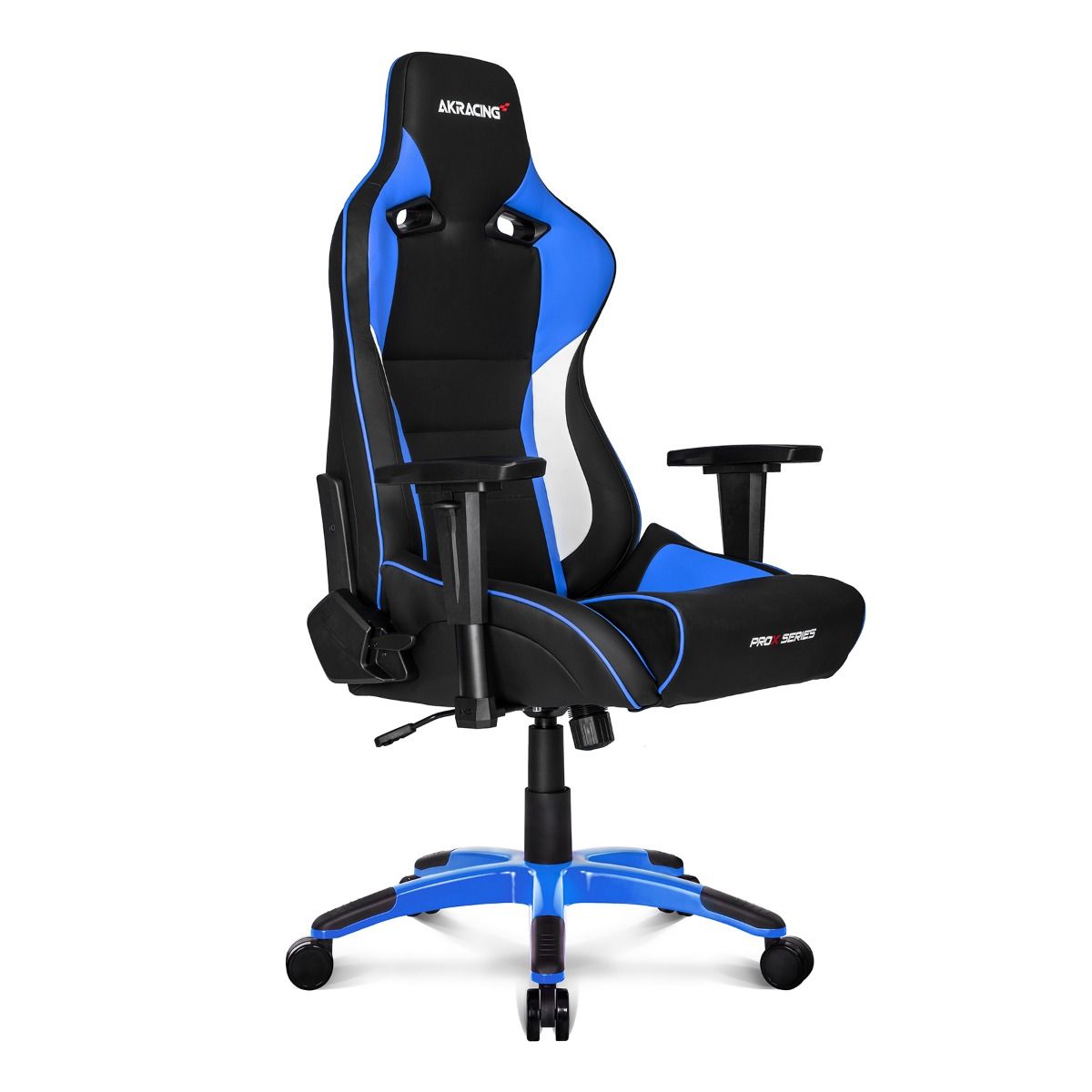 AKRacing ProX Ergonomic Gaming Chair with Adjustable Lumbar Support - Blue - Perfect for PC, Console Gaming & Home Office