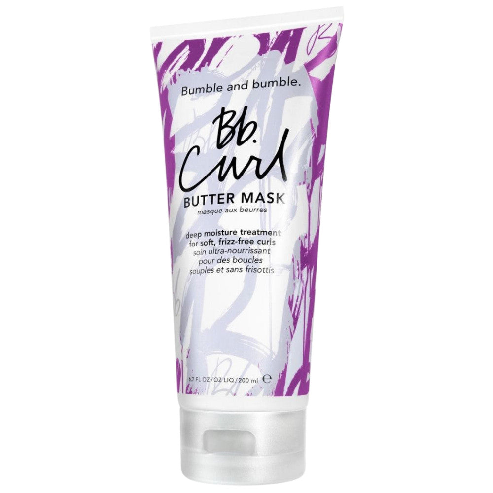Bumble and Bumble Curl Butter Mask 6.7 oz | Hydrating Hair Treatment for Curly Hair | Deep Conditioning for Defined Curls | Perfect for Dry, Frizzy Hair at Home or Salon Use