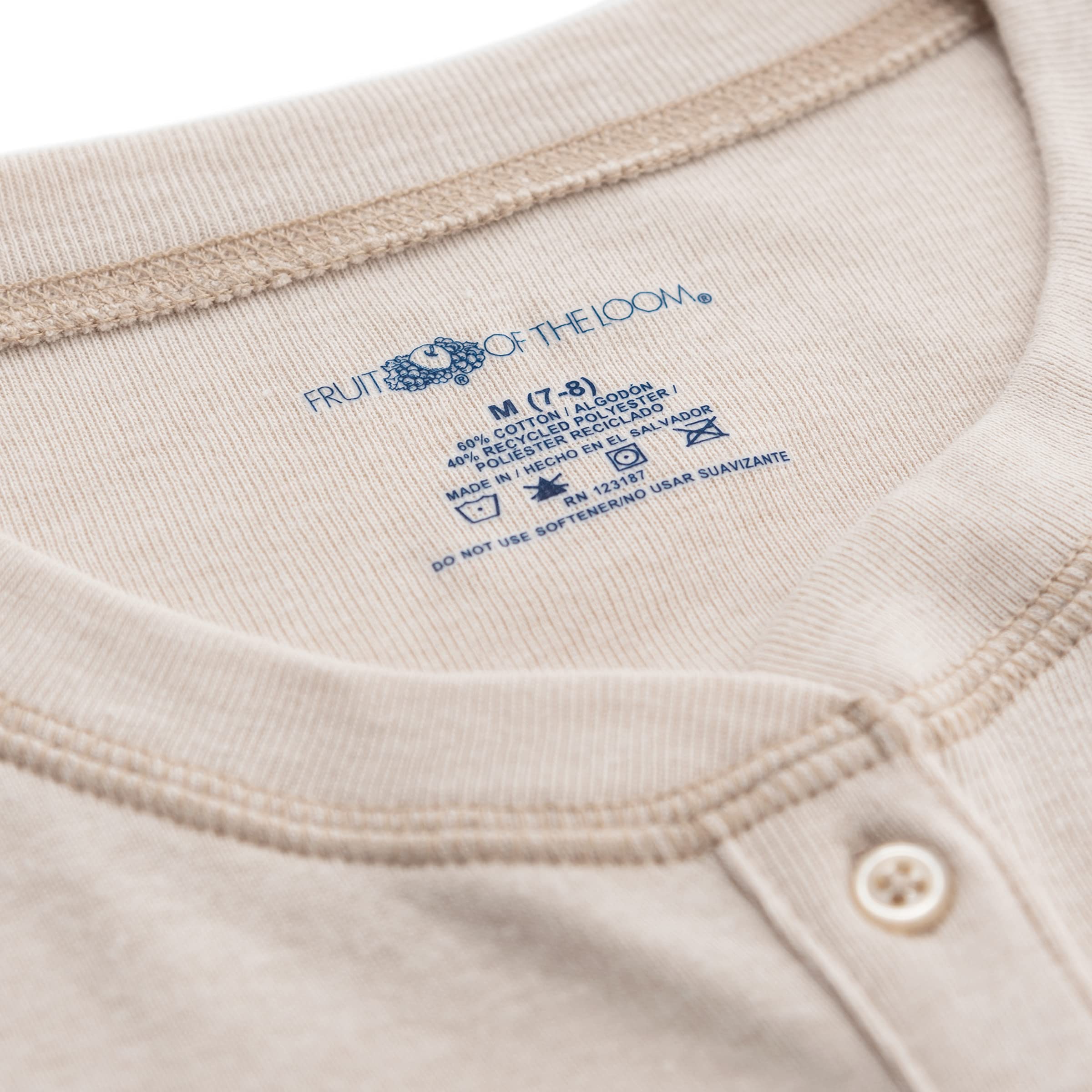 Fruit of the Loom Boys' Premium Union Suit - Soft Cotton One-Piece Pajamas for Kids | Cozy Winter Sleepwear & Loungewear for Boys