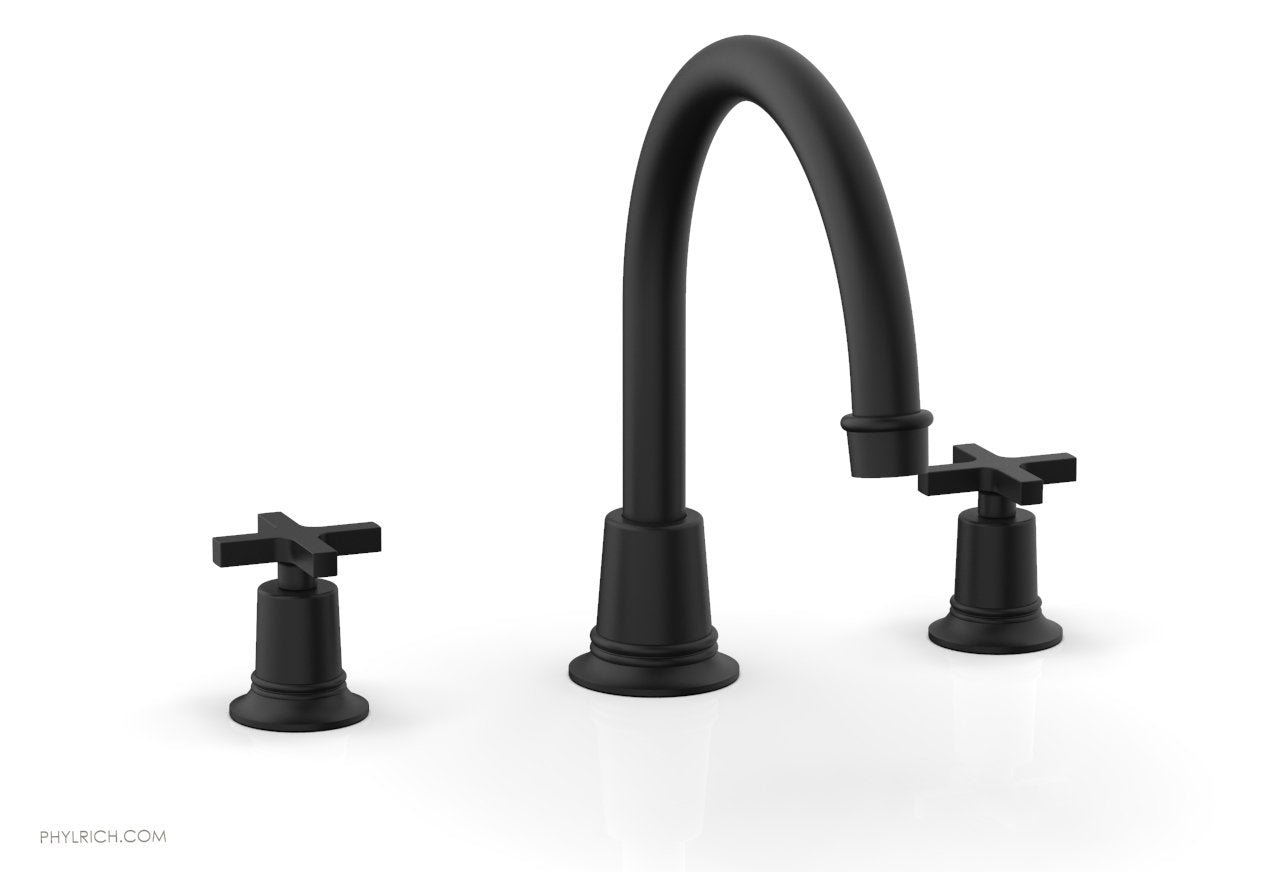 HEX MODERN Deck Tub Set with Cross Handles - 42