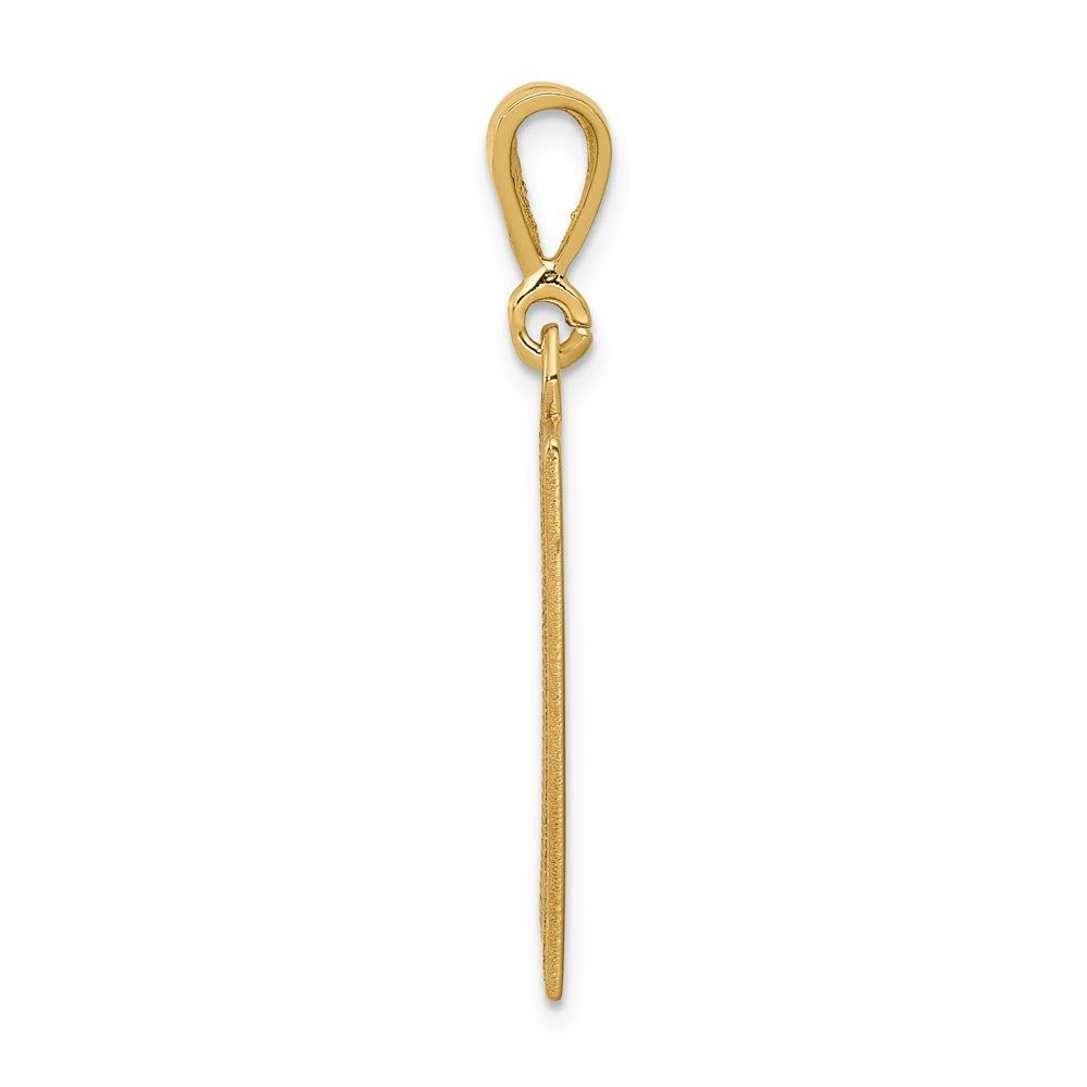 14K Yellow Gold Caduceus Pendant - Roy Rose Jewelry | Elegant Medical Symbol Necklace for Nurses, Doctors & Healthcare Professionals | Perfect Gift for Graduation, Appreciation & Special Occasions