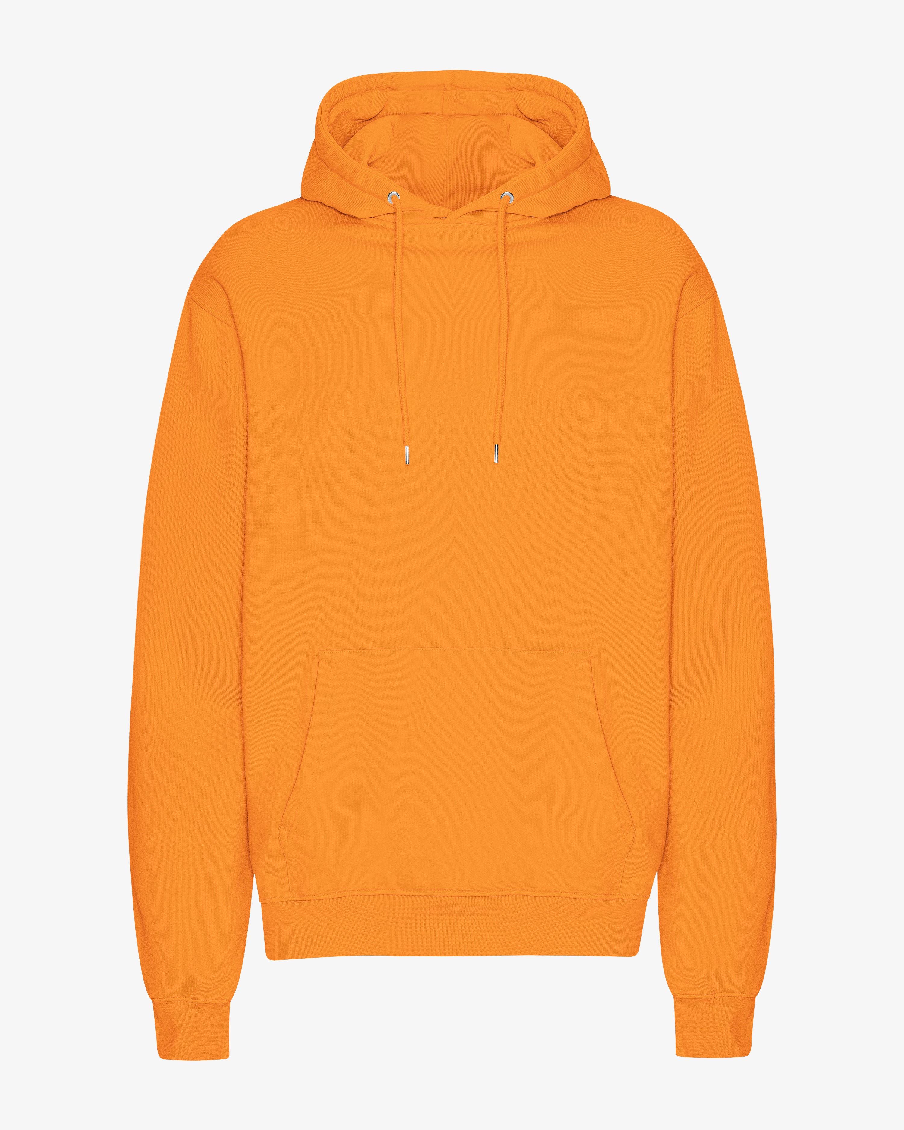 Classic Organic Hoodie - Sunny Orange Color | Eco-Friendly Cotton Pullover for Men & Women | Perfect for Casual Wear, Outdoor Activities & Lazy Weekends