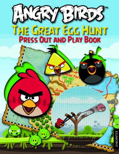 Angry Birds The Great Egg Hunt - Press Out & Play Activity Book for Kids | Fun Interactive Game Book for Children's Parties, Travel & Family Game Night