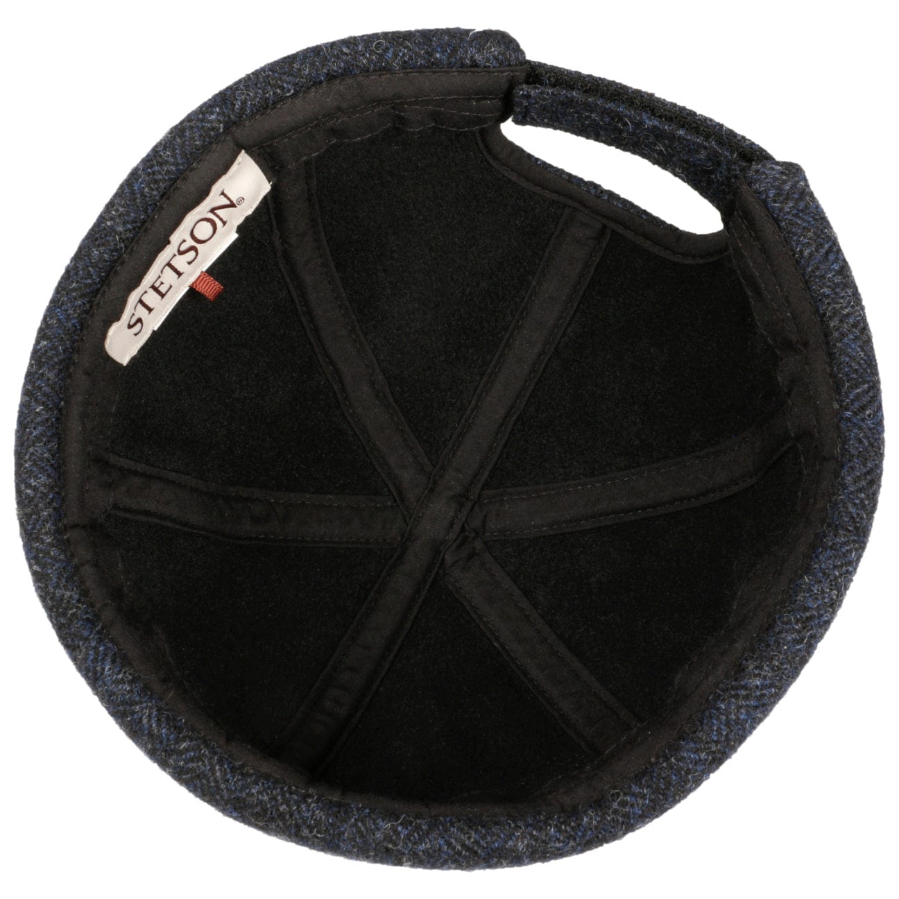 Stetson Lavoy Herringbone Wool Docker Hat for Men - Classic Winter Beanie for Outdoor Activities, Hiking, and Casual Wear