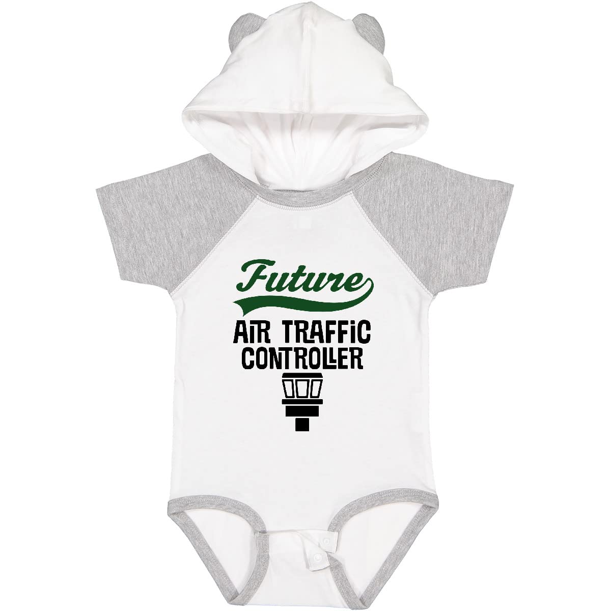 Inktastic Air Traffic Controller Baby Bodysuit - Cute Infant Onesie for Aviation Enthusiasts - Perfect for Playtime, Dress-Up & Gifts
