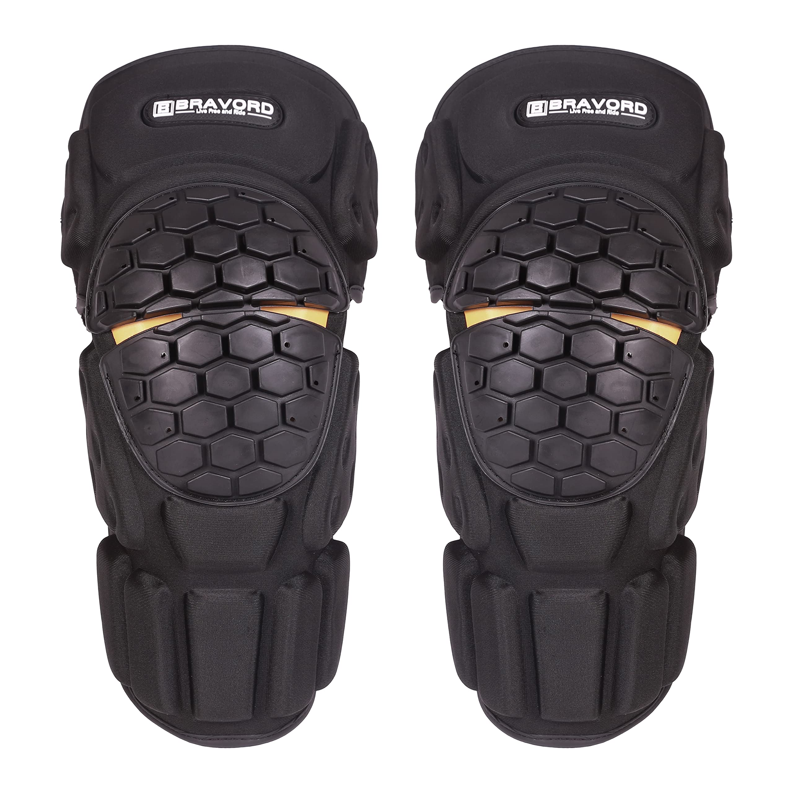 Best Motorcycle Knee Pads for Men - High Impact Protection, Flexible & Breathable MTB Knee Guards for Riding, Cycling & Extreme Sports | Durable Safety Gear for Motocross, BMX & Mountain Biking